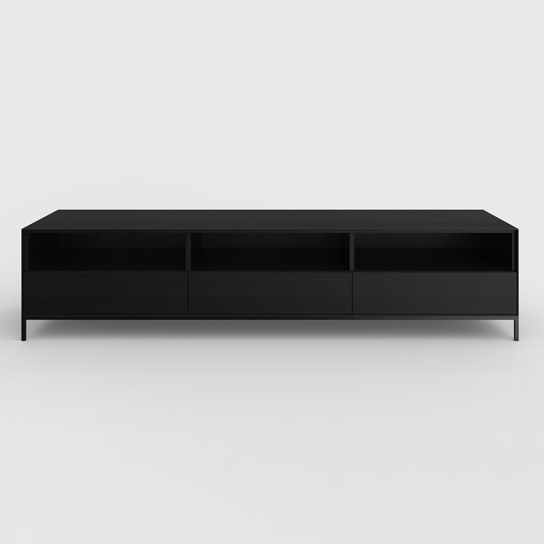Produkt Yale TV Sideboard Eiche Schwarz des Herstellers Kluskens Meubelcreaties anzeigen