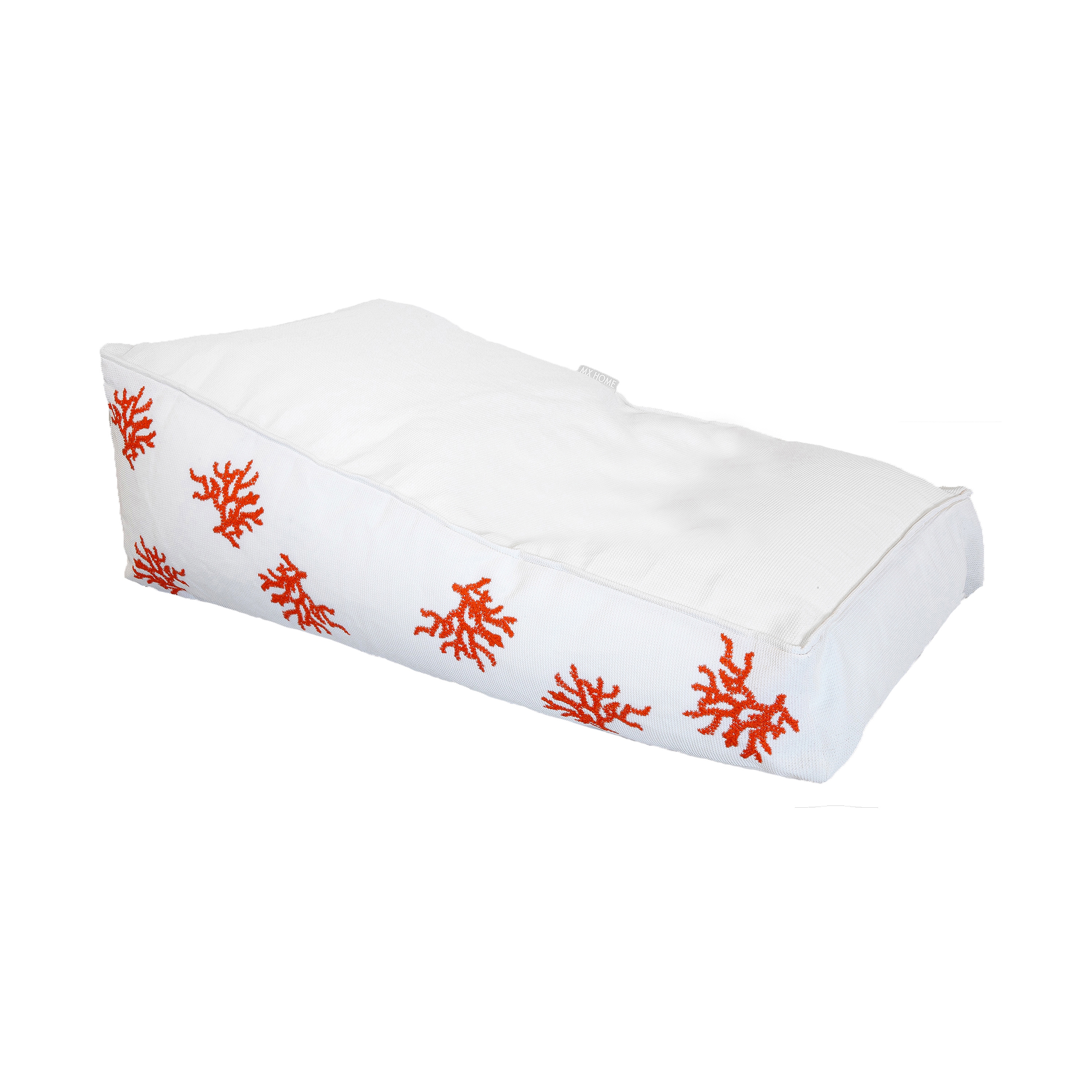 Display product XL poufs and cushions | Embroidered floating sun lounger - Outdoor from manufacturer MX HOME