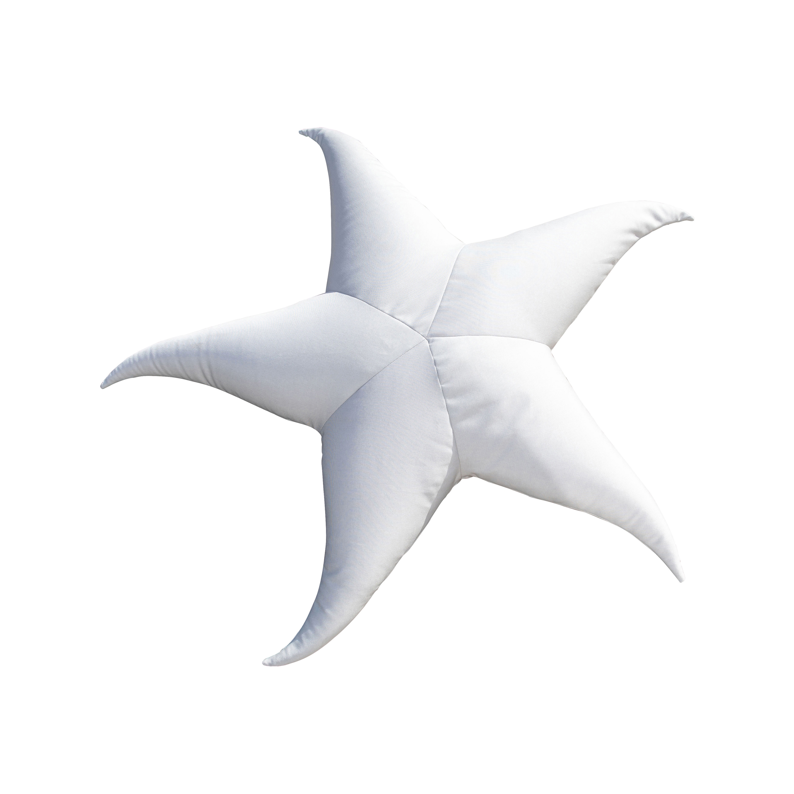 Pouf e cuscini xl | Sgabello stella marina galleggiante bianco per esterni