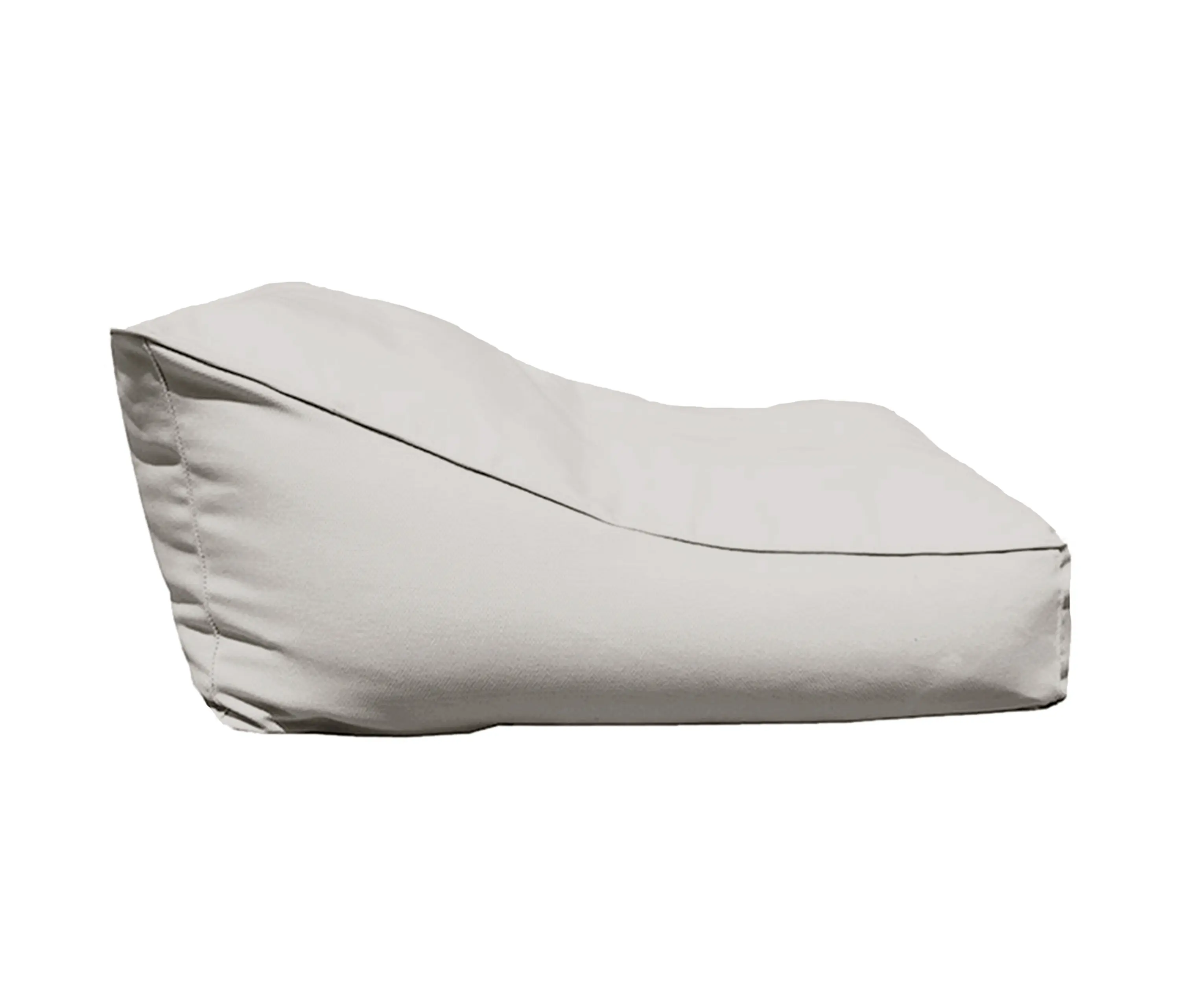 MX HOME - Pouf e cuscini xl | Lettino galleggiante grigio per piscina