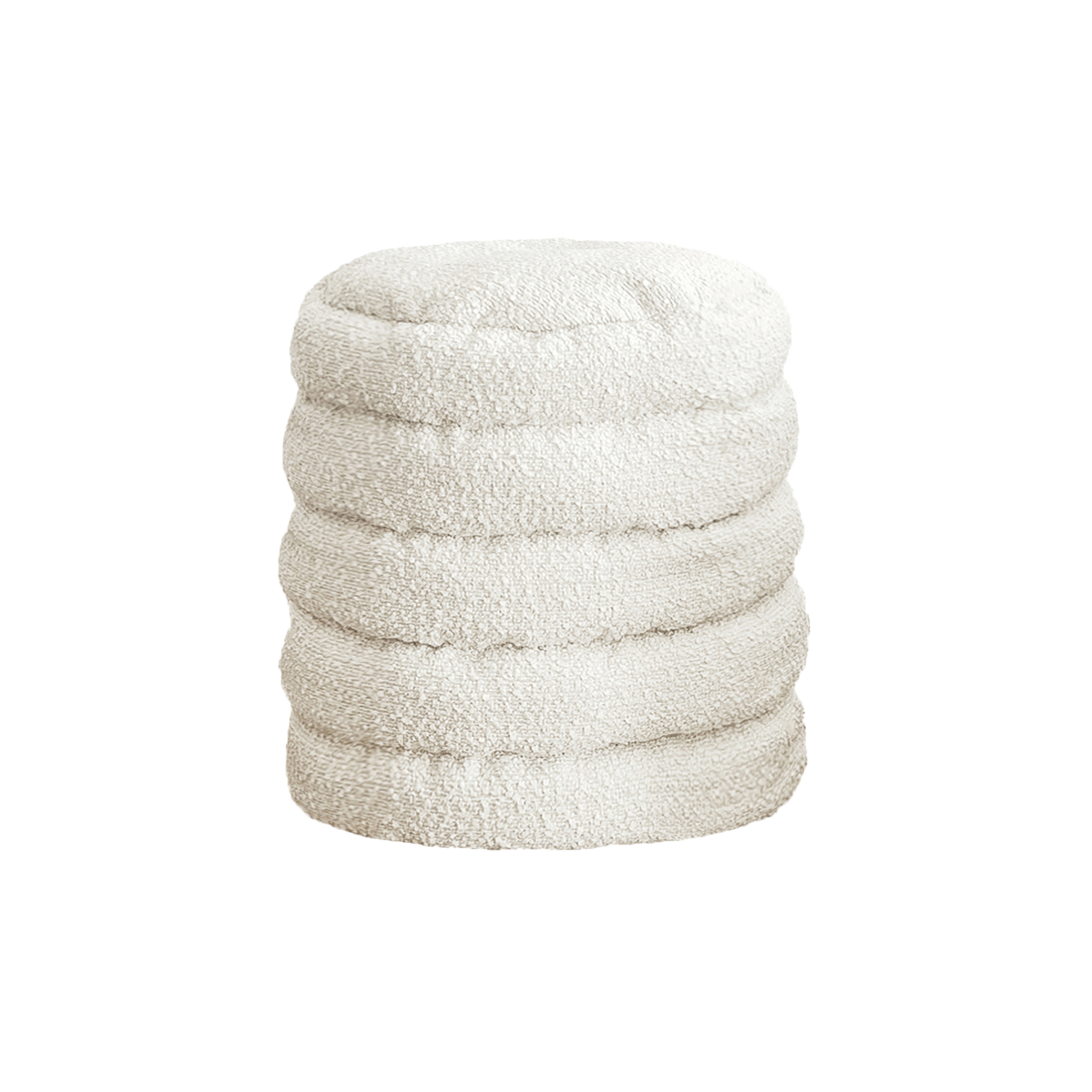 XL Beanbag | Igloo stool in curly wool