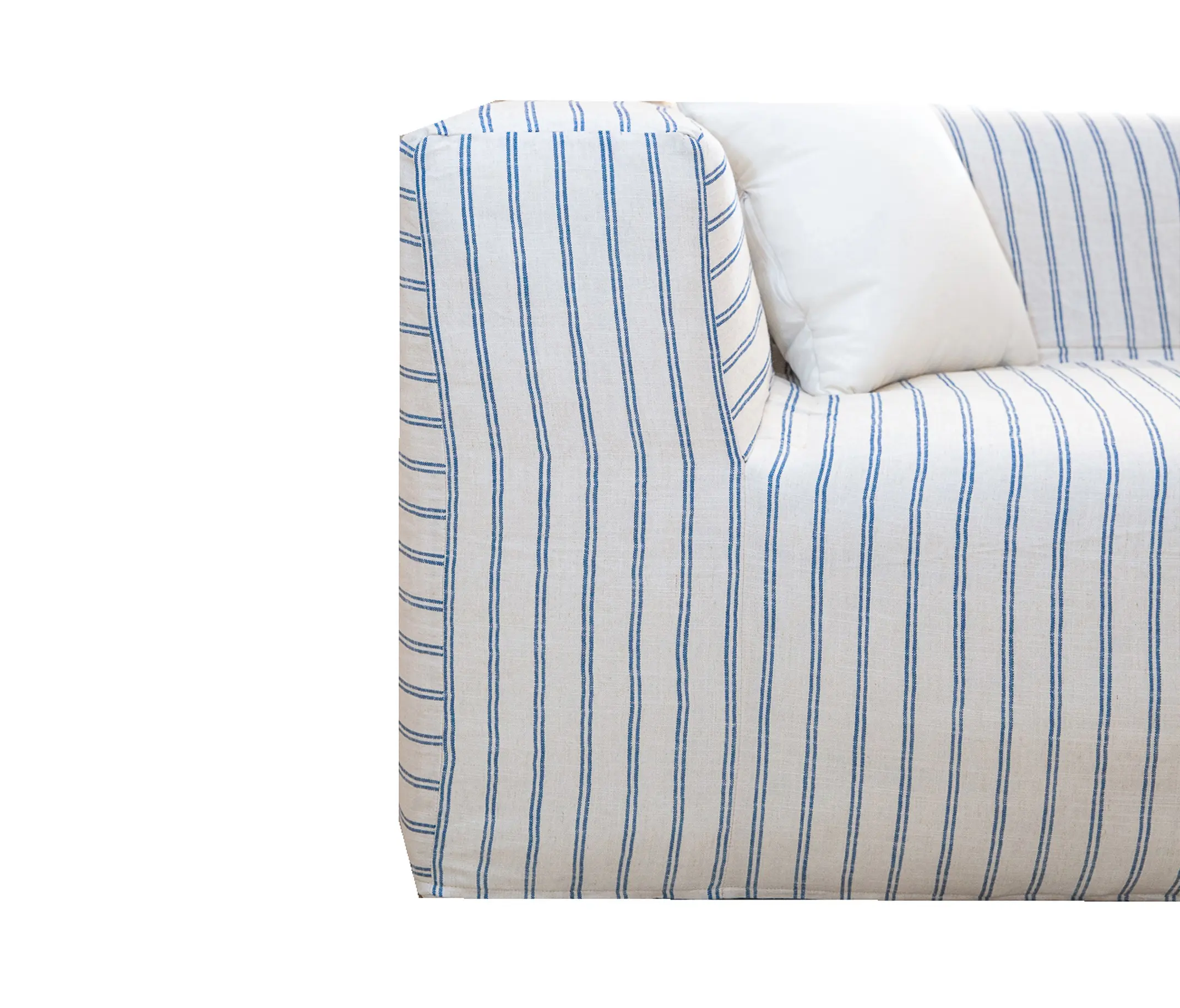 MX HOME - Divani interni | Divano modulare - Sfoderabile, a 1 posti - Lino a righe