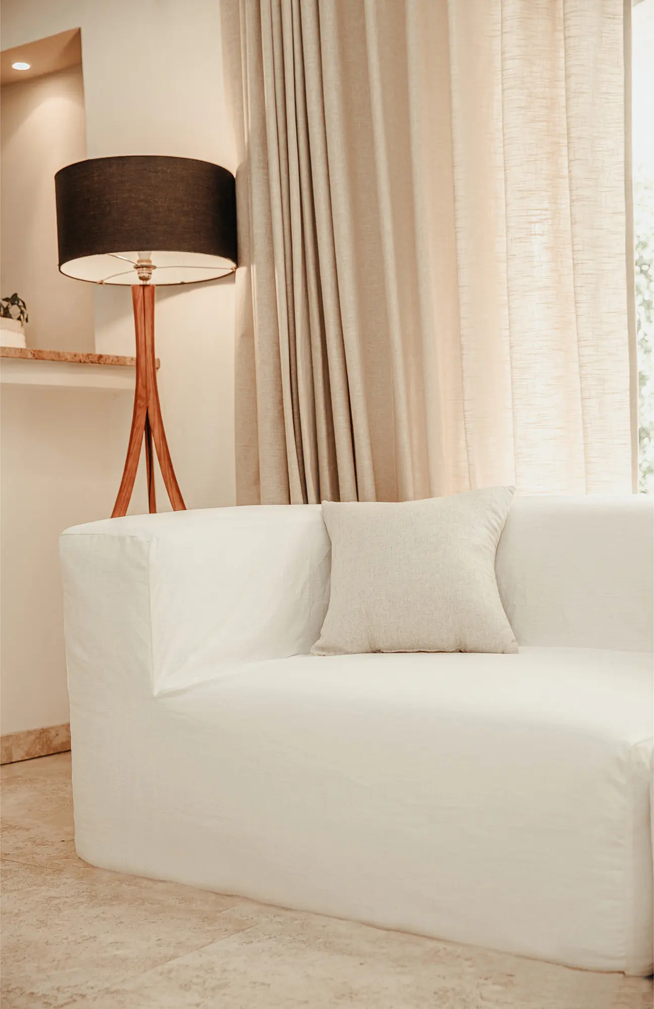MX HOME - Innensofas | Sofamodul abnehmbar, weiß