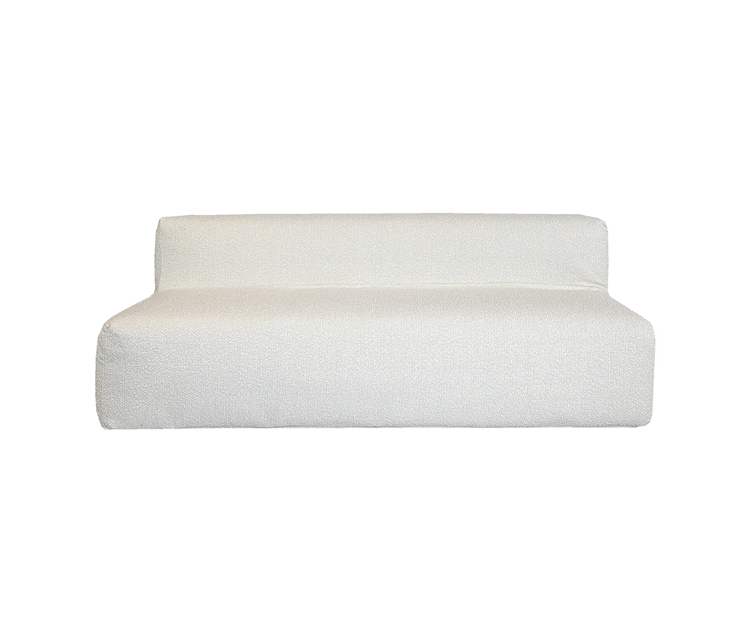 MX HOME - Interior sofas | Modular sofa bench - Removable cover 3 seater - Curly wool