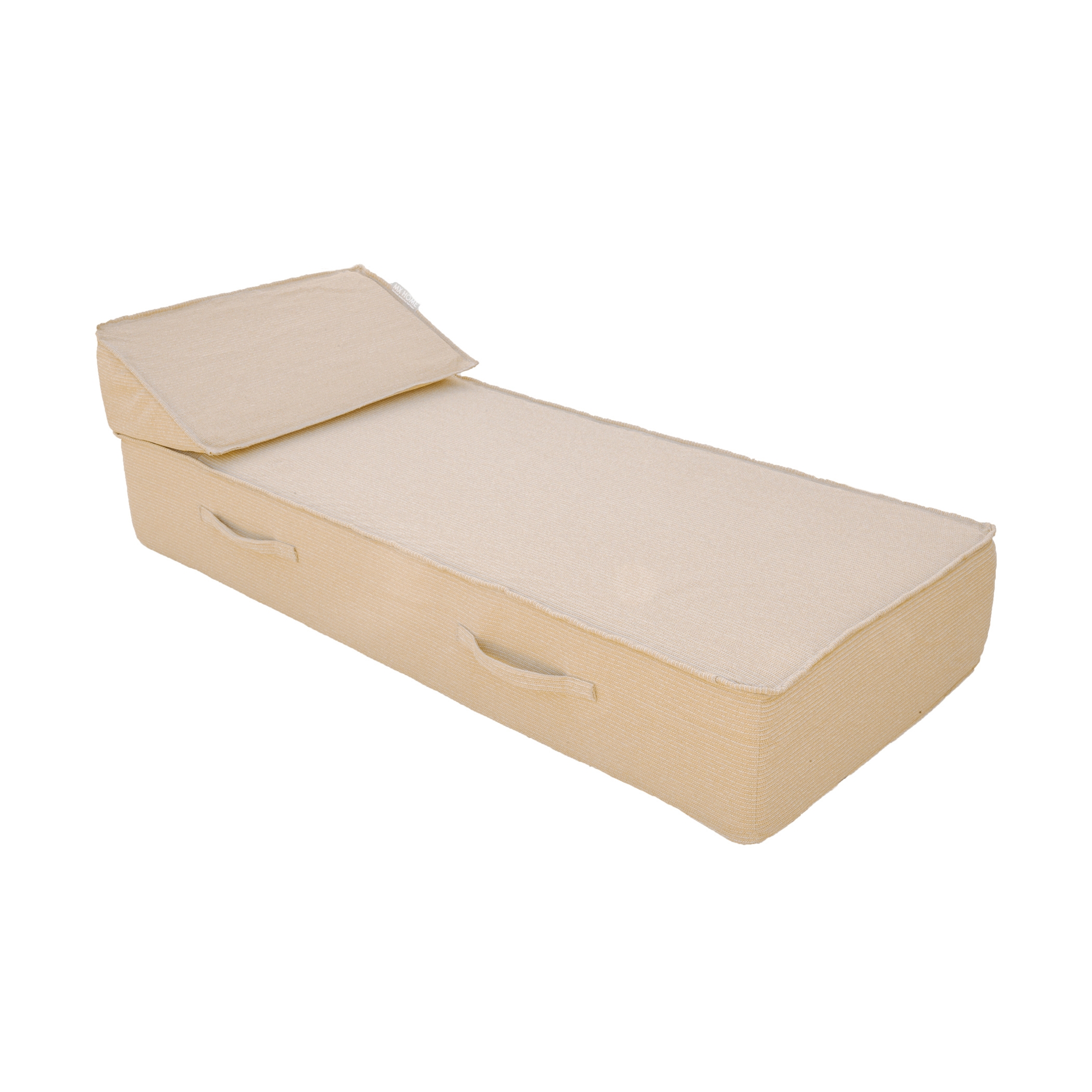 Display product Beds and foam Mattresses | Outdoor foam bed - 1 people - beige "raffia effect" from manufacturer MX HOME