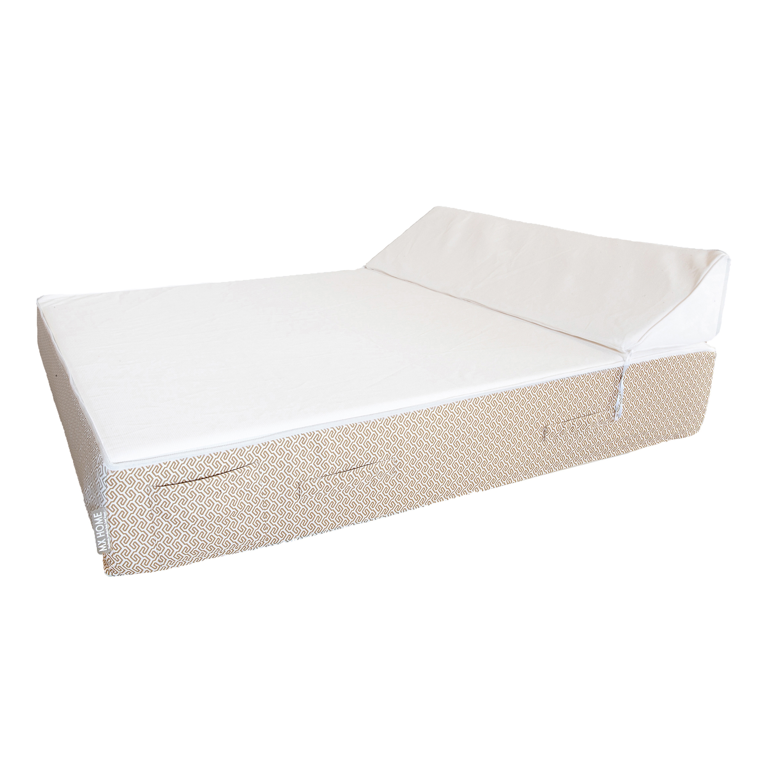 Beds and foam Mattresses | Outdoor foam bed 2 people - White beige