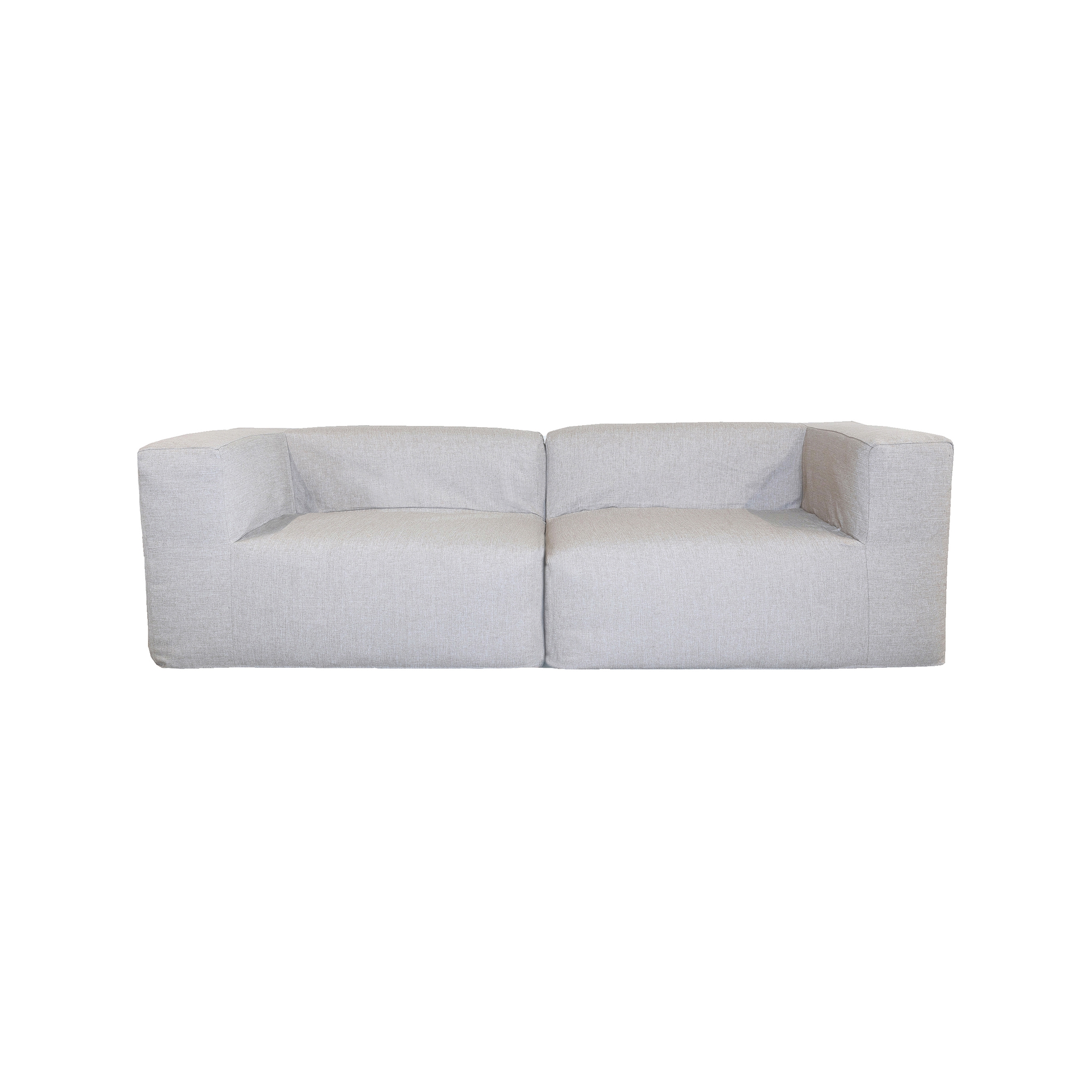 Afficher le produit Canapés extérieur | Canapé modulable - Déhoussable 3 places- Effet Lin Extérieur du fabricant MX HOME