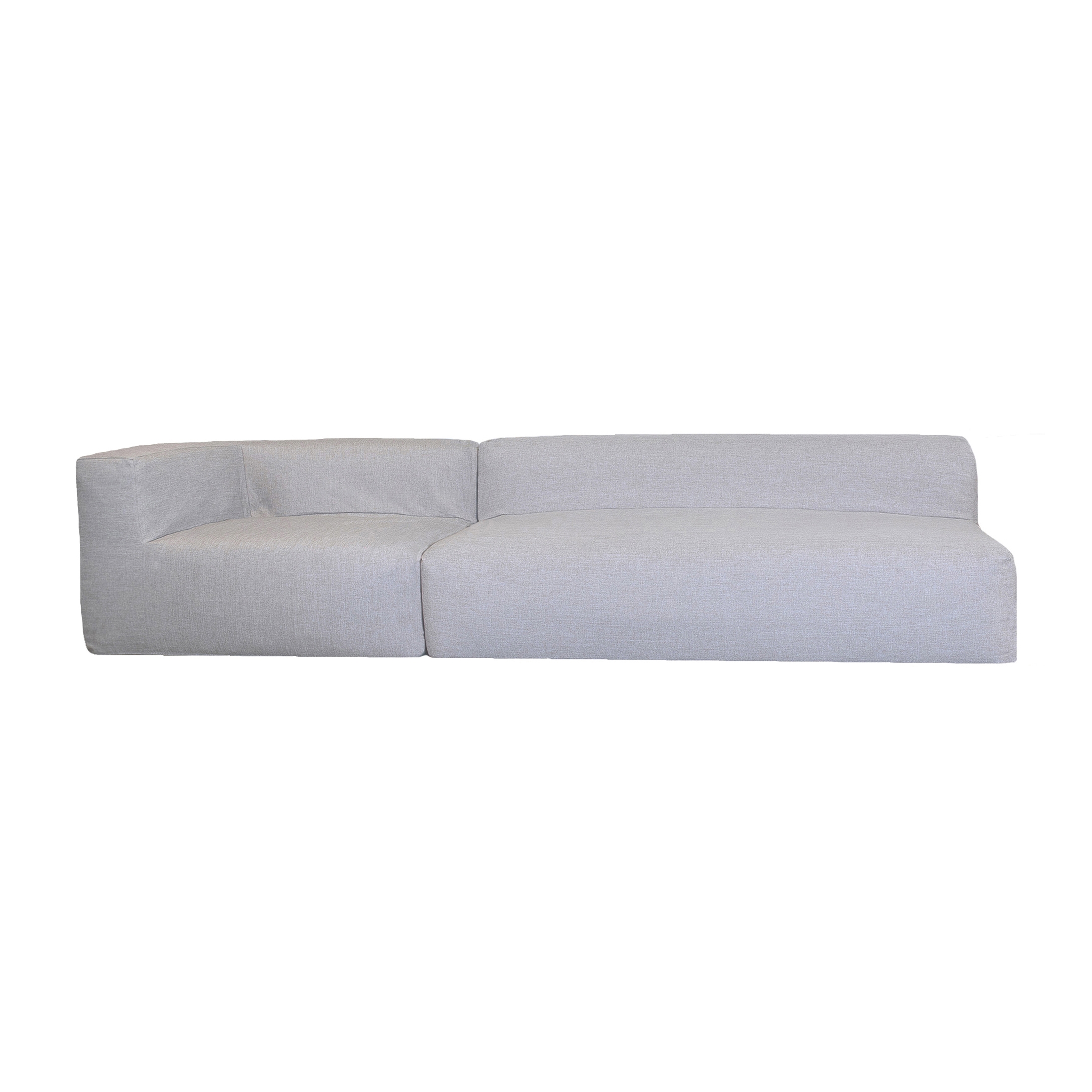 Display product Outdoor sofas | Outdoor modular sofa - Removable cover 4/5 seater - Linen from manufacturer MX HOME