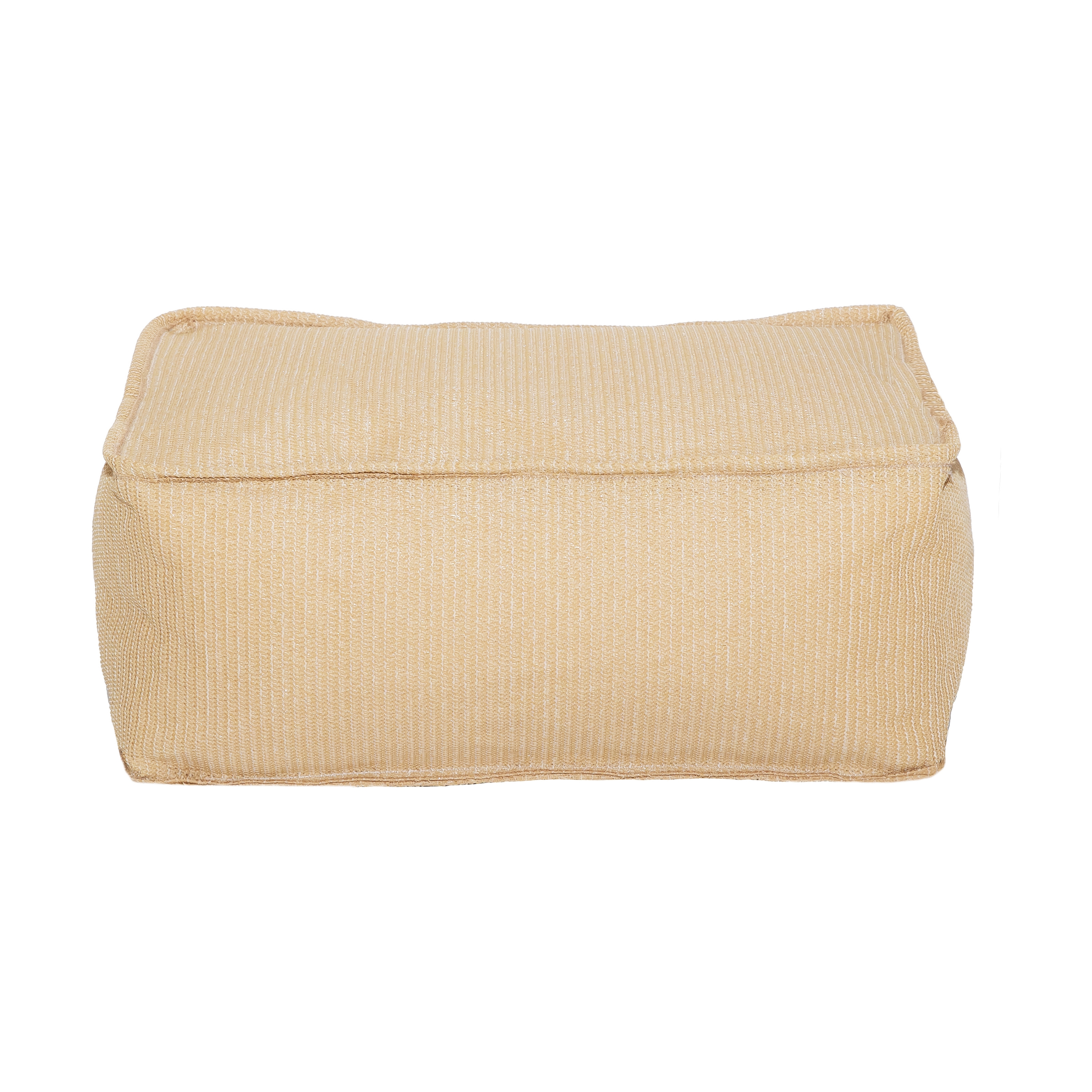 Mostra il prodotto Pouf e cuscini xl | Cuscino da pavimento per esterni effetto rafia M del produttore MX HOME