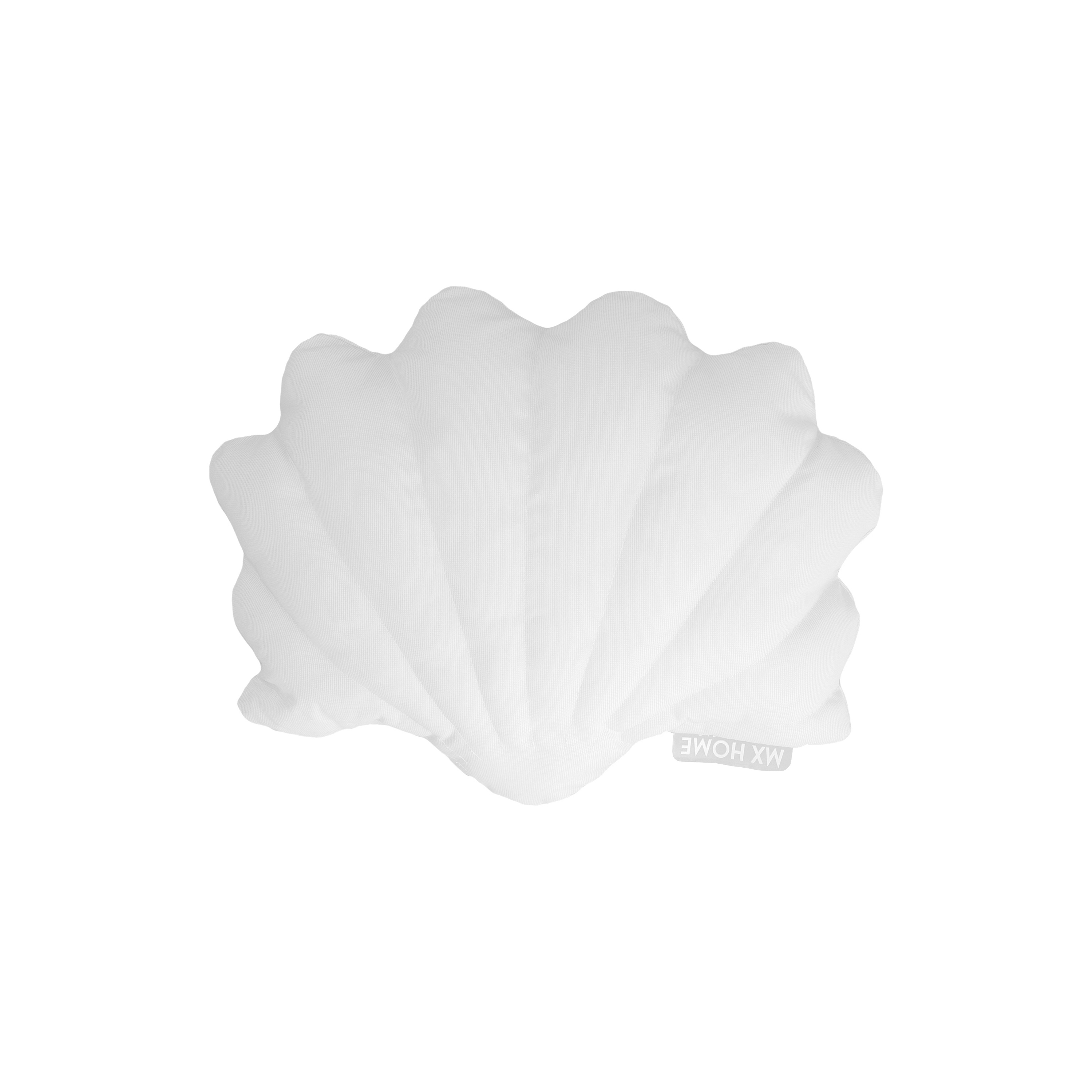 Pouf e cuscini xl | Cuscino conchiglia bianco per esterni