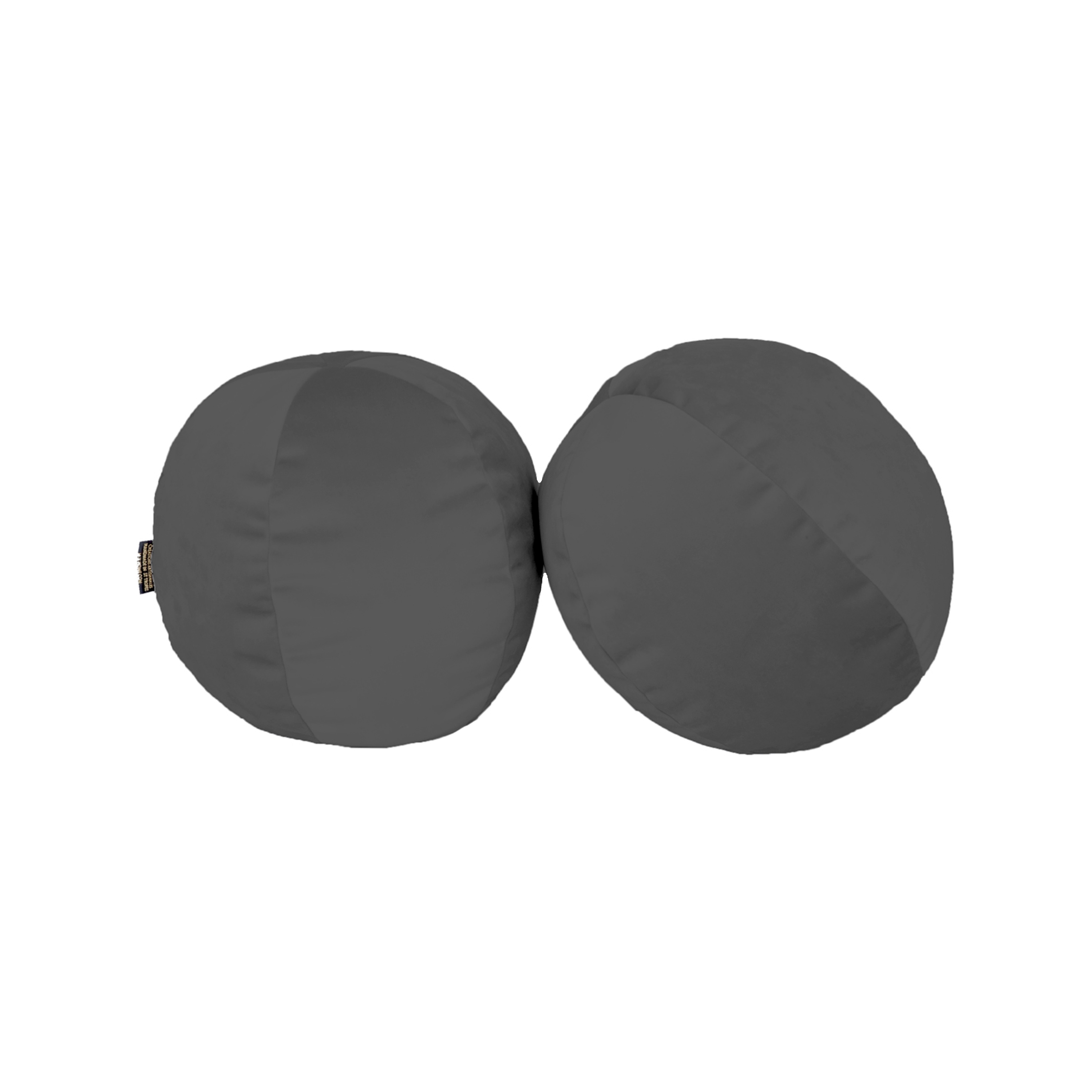 Afficher le produit Coussins et Plaids | Coussin balle en velours noir du fabricant MX HOME