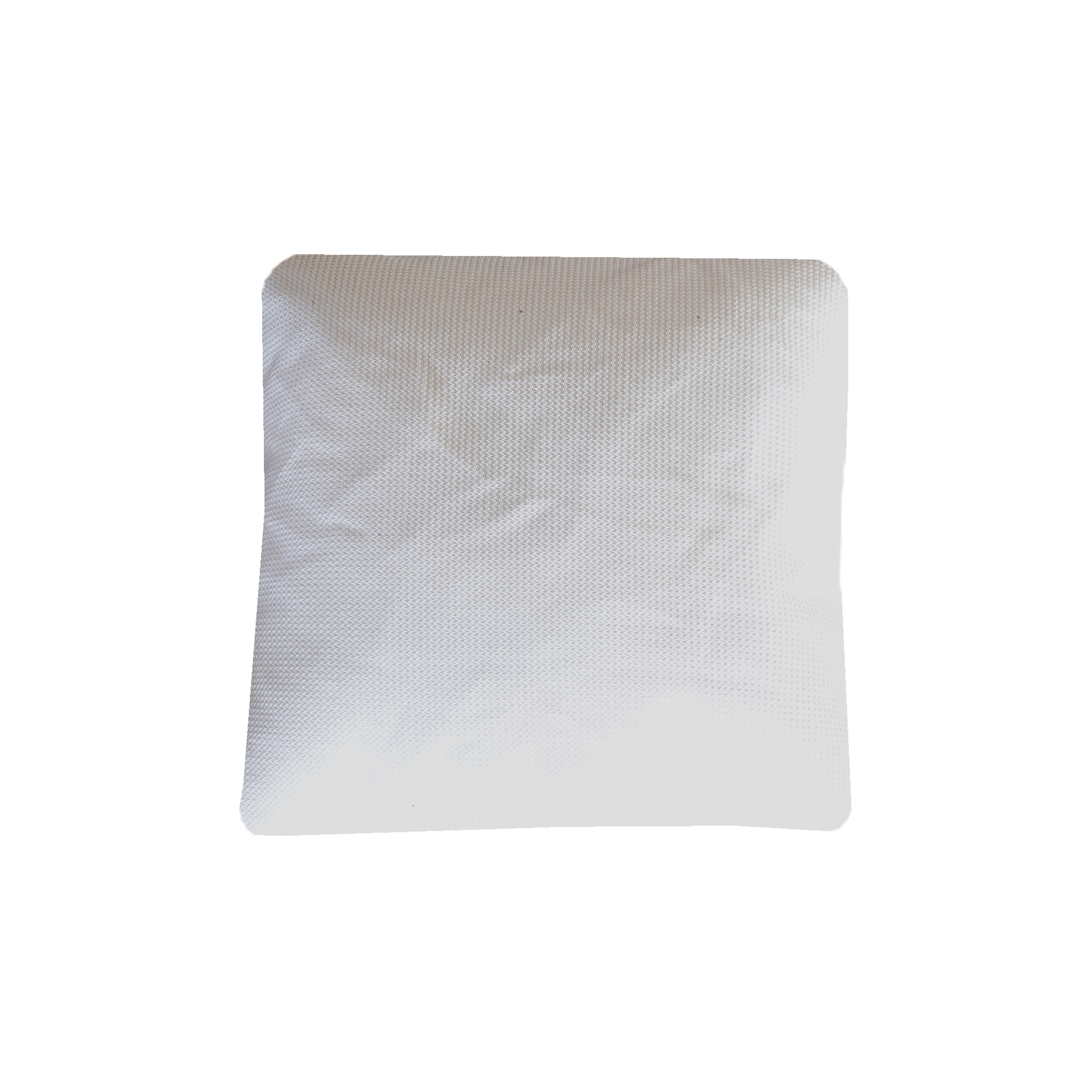 Pufs y cojines xl | Cojín exterior blanco nido de abeja