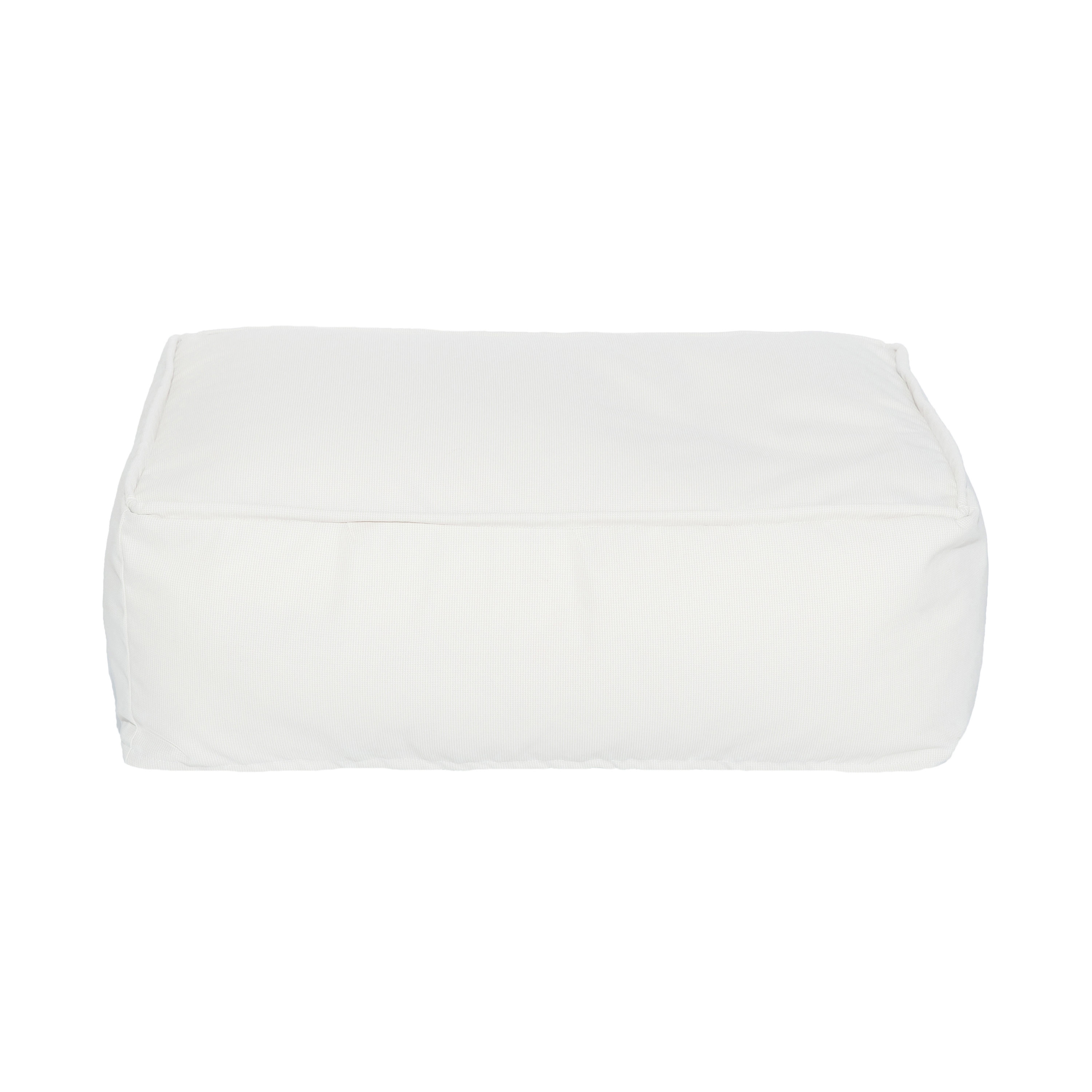 Pouf e cuscini xl | Cuscino da pavimento per esterni bianco M