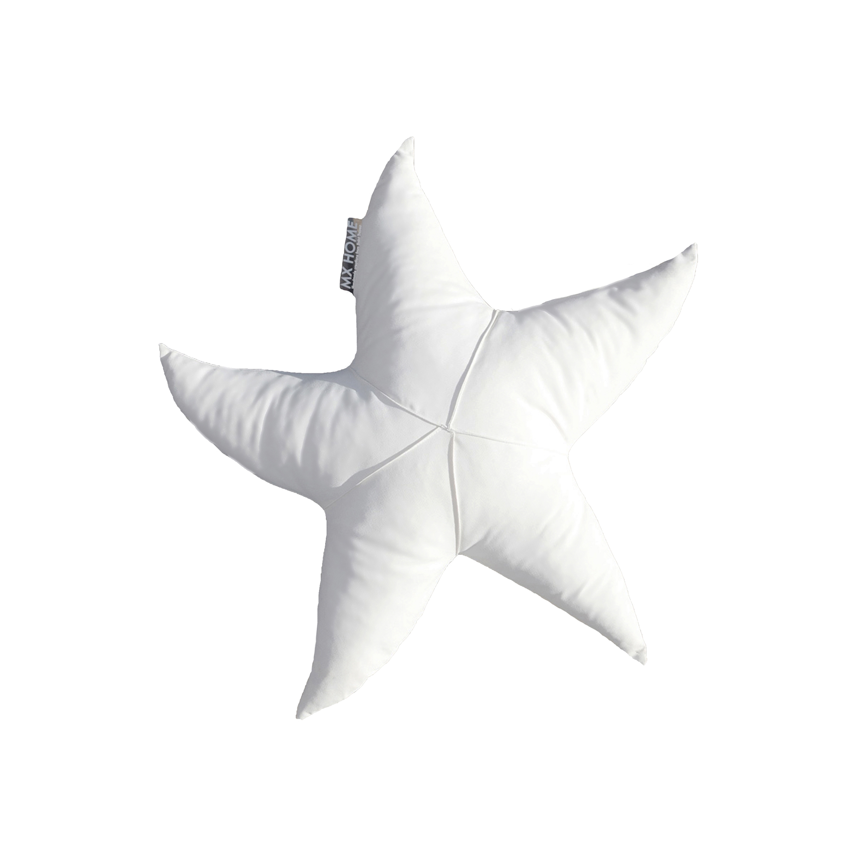 Pouf e cuscini xl | Cuscino stella marina bianco per esterni