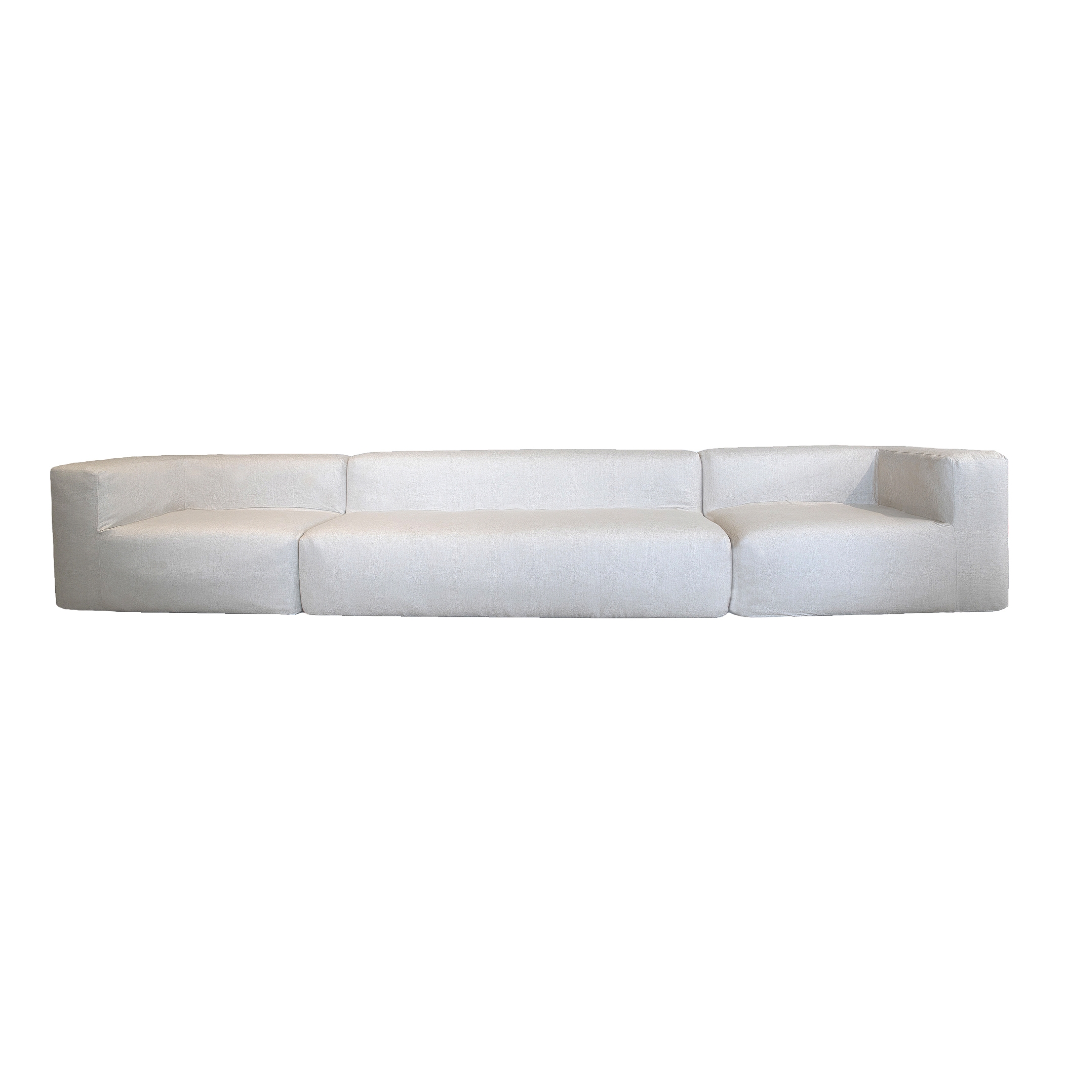 Display product Interior sofas | Modular sofa - Removable cover 5/6-seater - Linen from manufacturer MX HOME