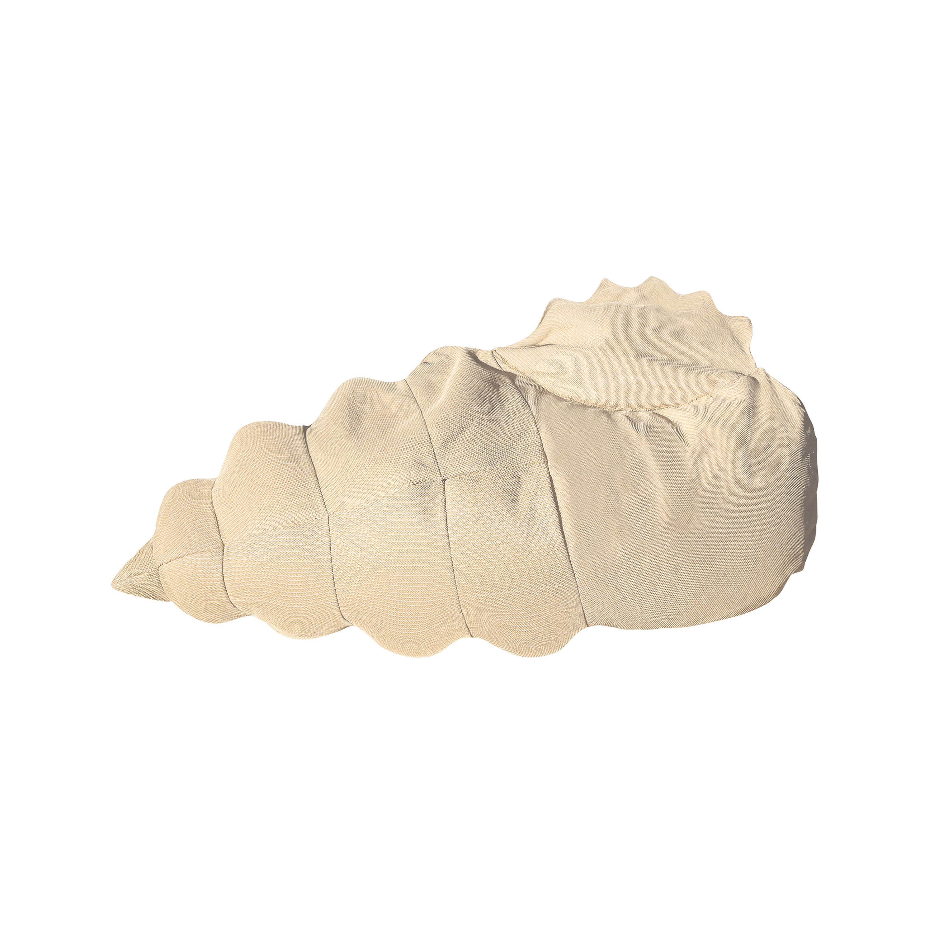 Mostra il prodotto Pouf e cuscini xl | Sgabello conchiglia galleggiante effetto rafia per esterni del produttore MX HOME