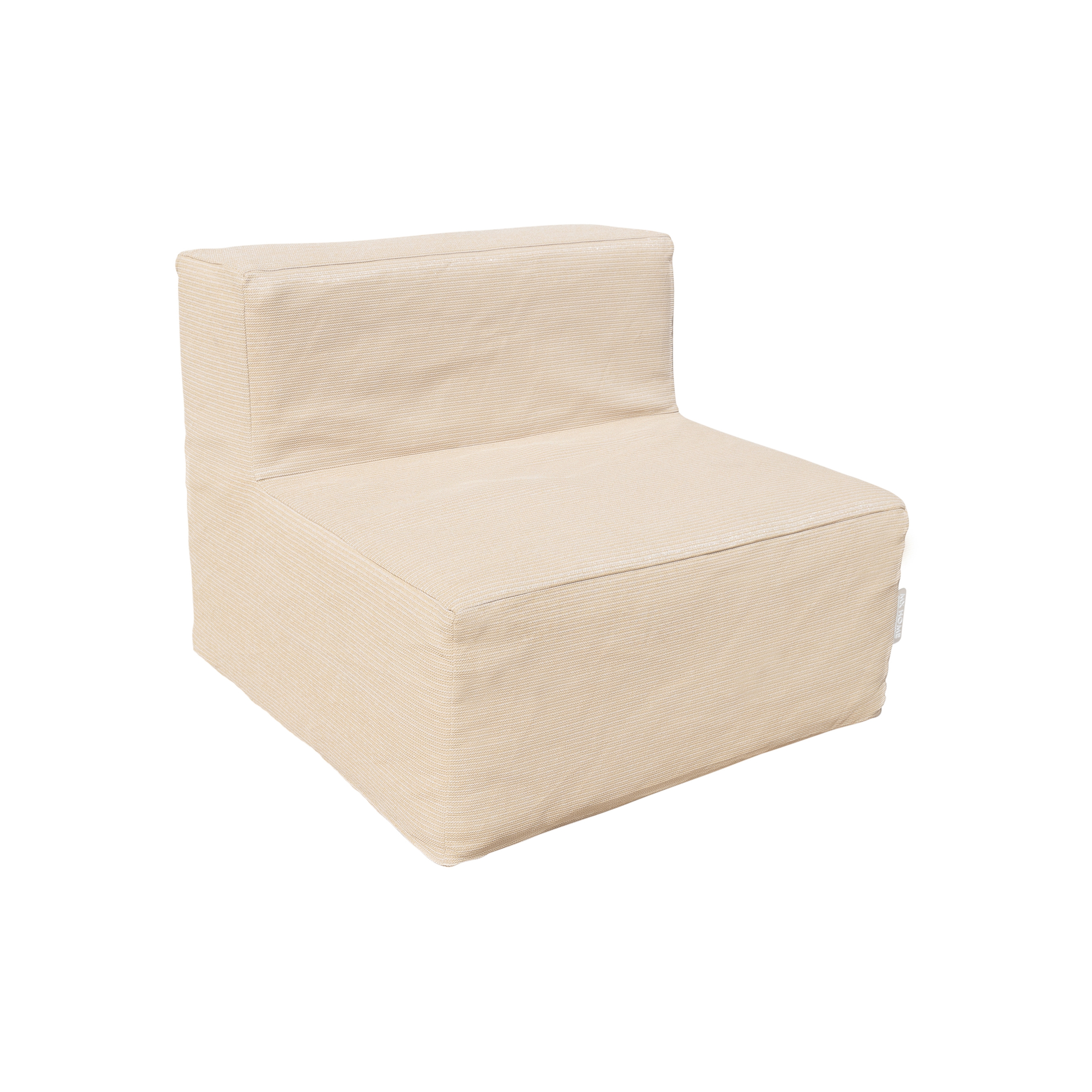 Outdoor-Sofas | Modular removable outdoor fireside chair in raffia effect fabric