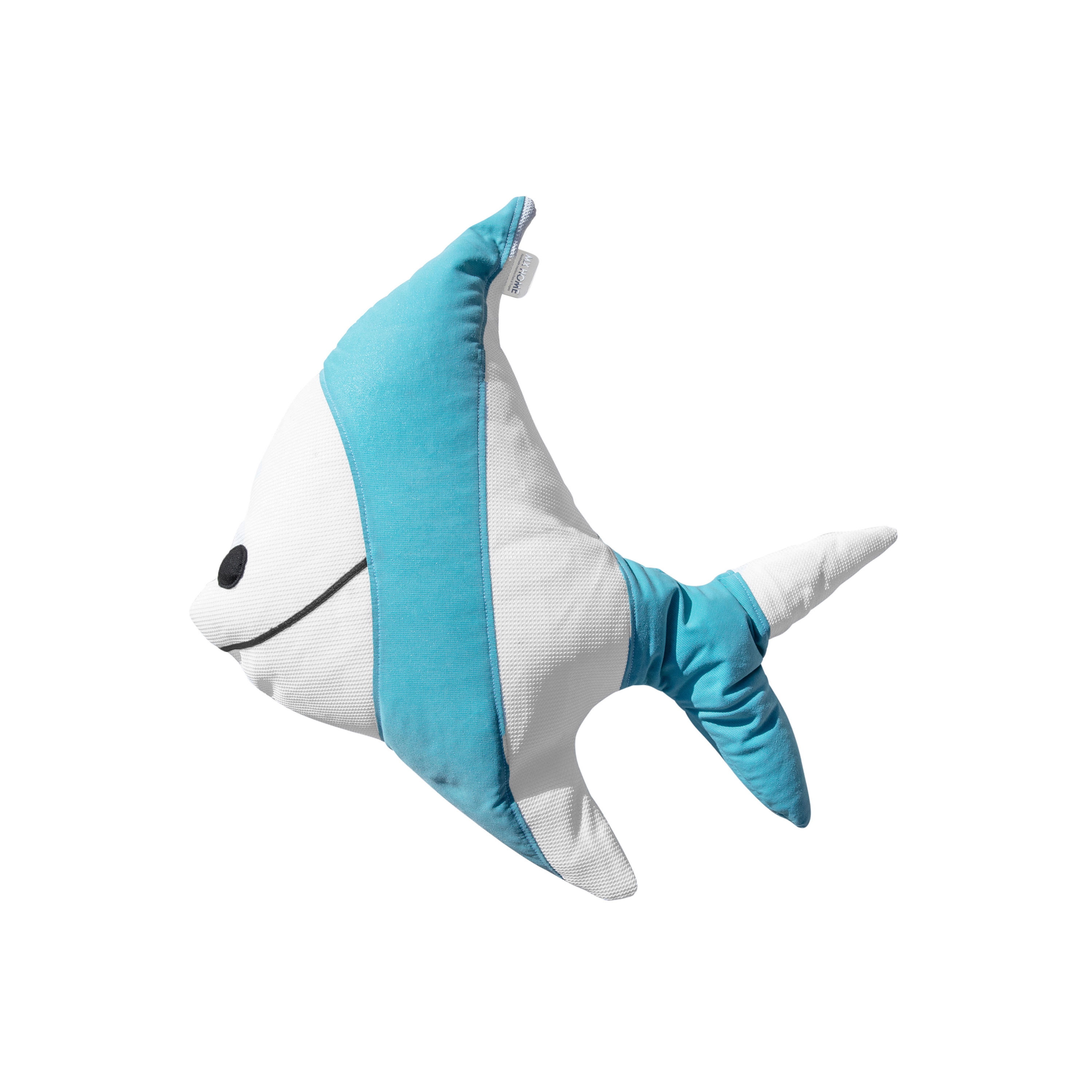 Vertoon produk XL poufs and cushions | Blue and white fish outdoor cushion van vervaardiger MX HOME