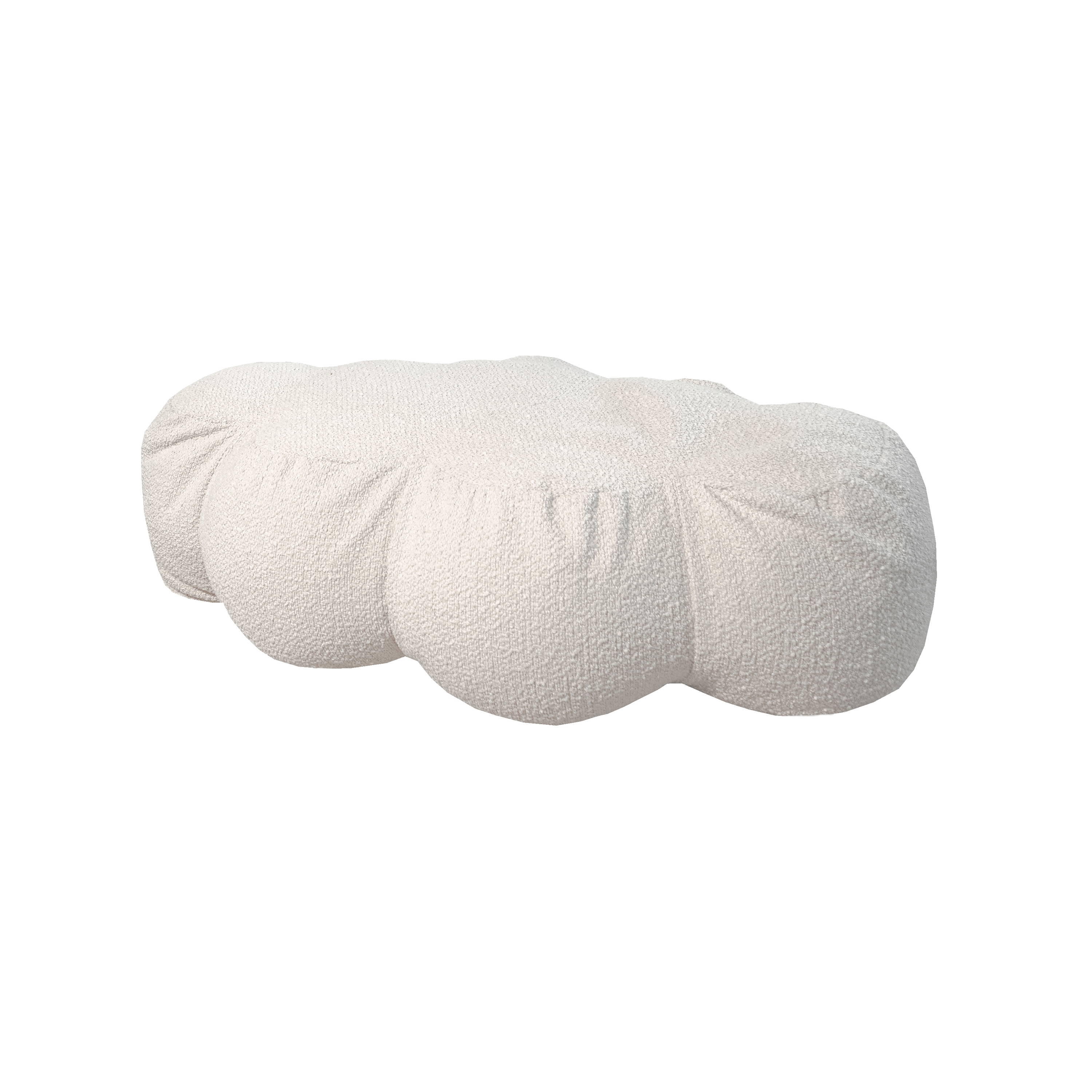 Display product Interior sofas | Cloud pouf with removable curly wool cover from manufacturer MX HOME