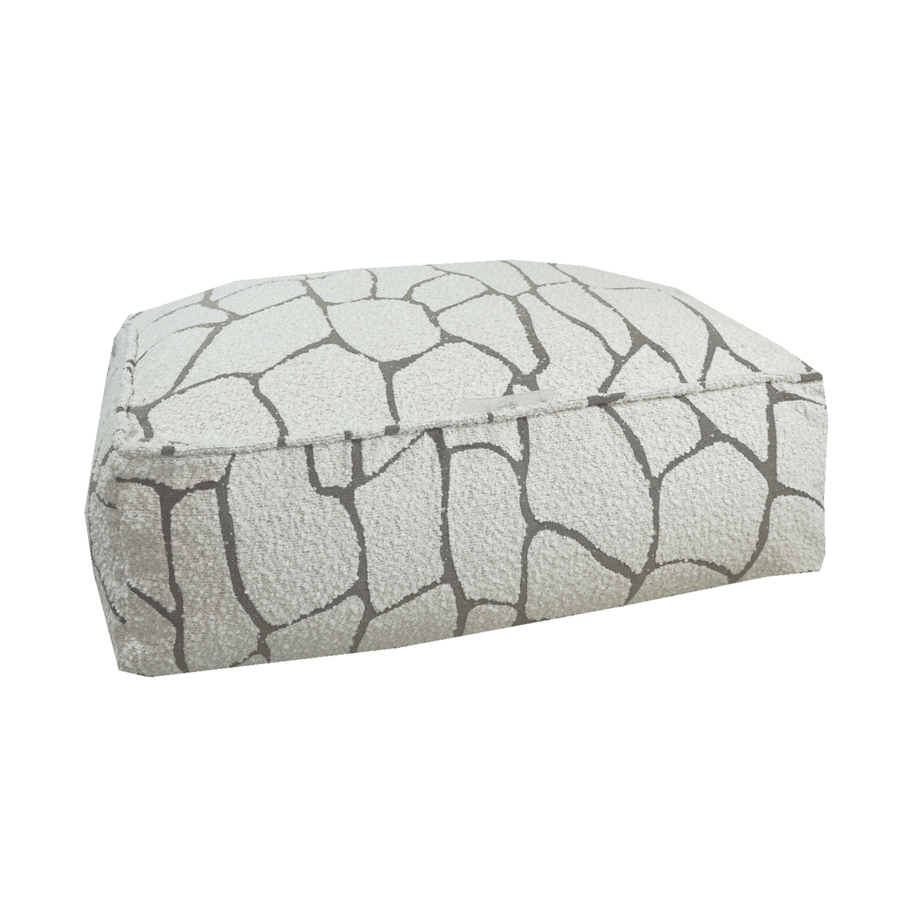 Pouf XL | Coussin de sol déhoussable M - laine bouclée design