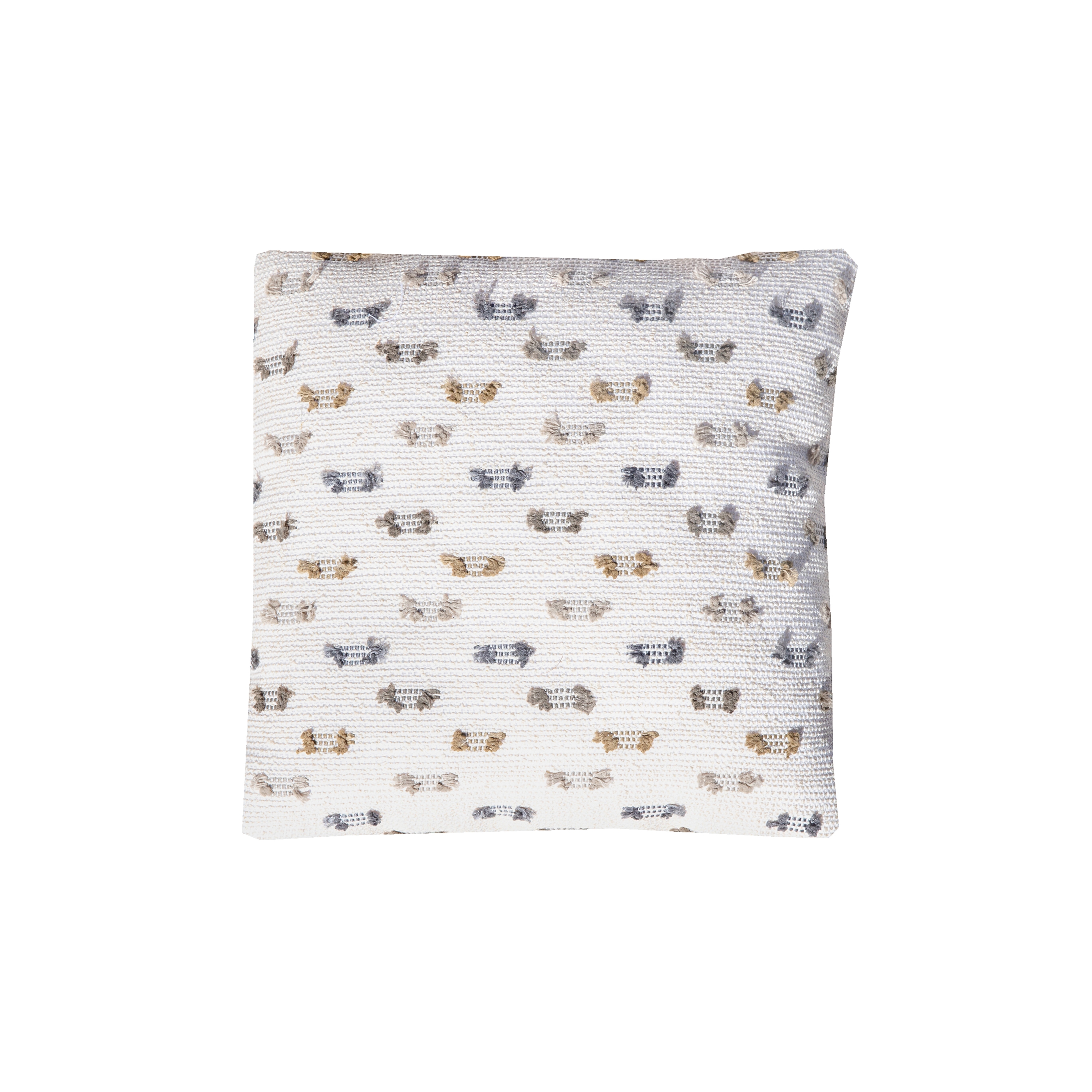 Mostra il prodotto Cuscini e plaid | Cuscino in tessuto pelo bianco multicolore del produttore MX HOME