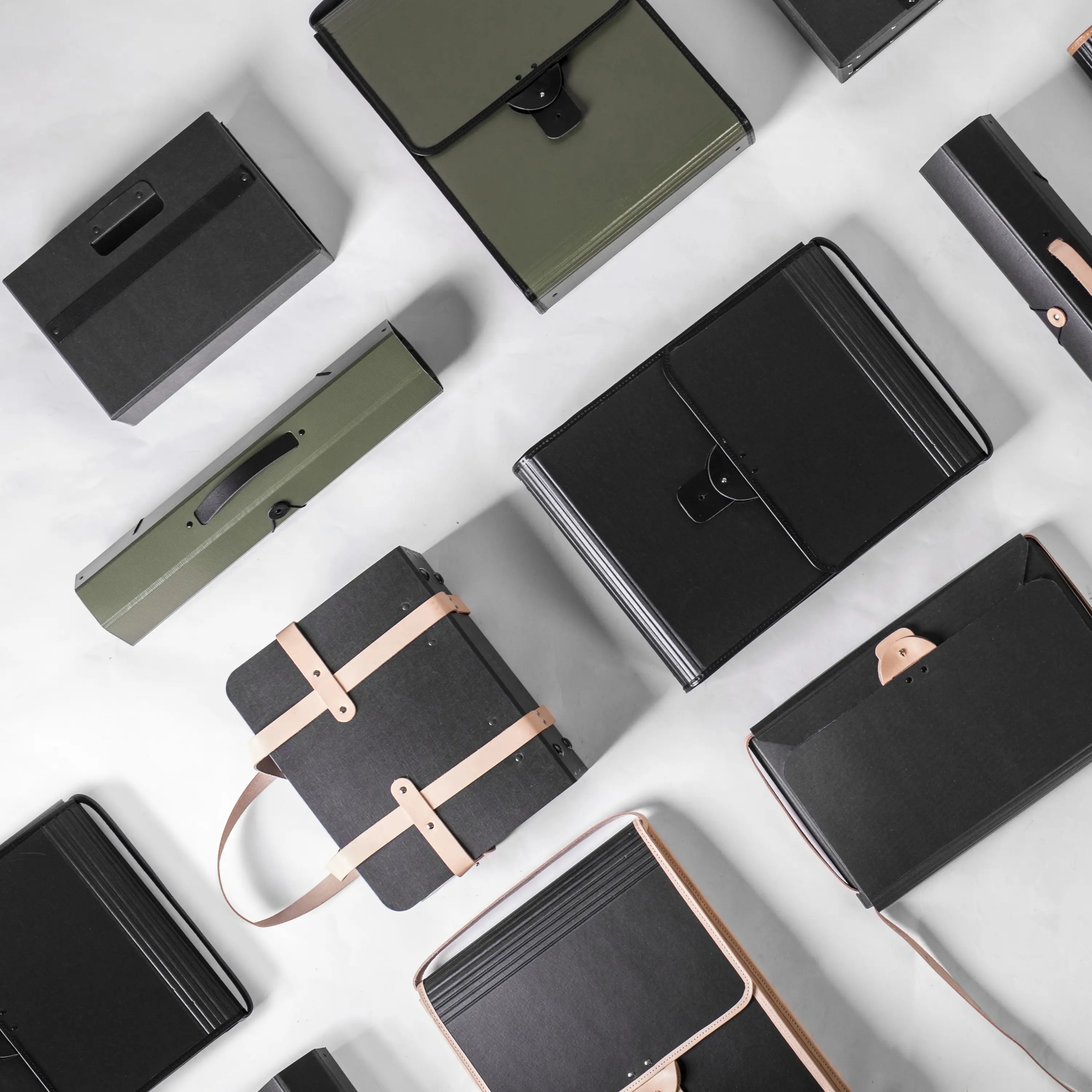MIZETTO - Alster Folder Black/Natural