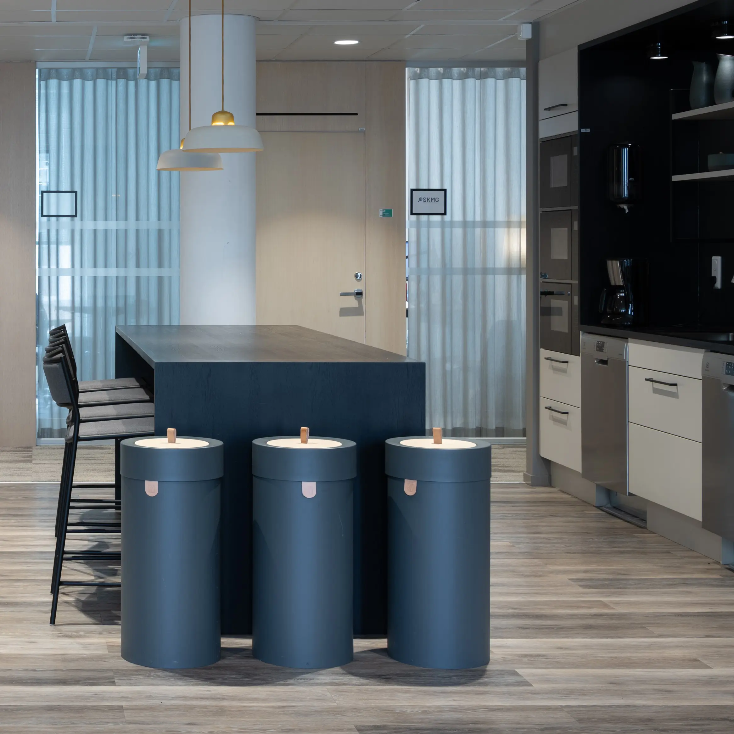 MIZETTO - Bt L Set Anthracite/Trolley + 2 Pcs Bins