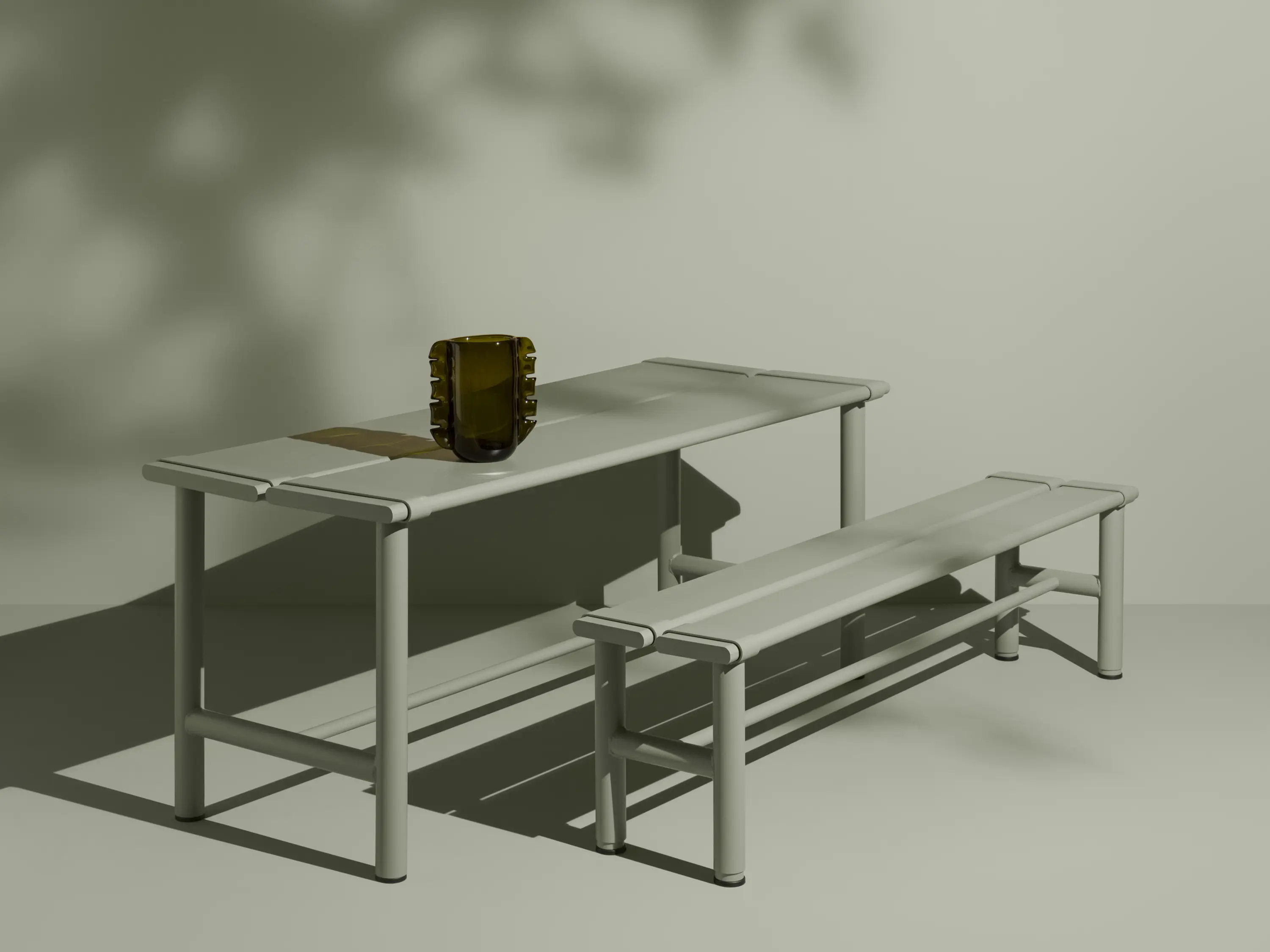 MIZETTO - Parker Table Iris Blue