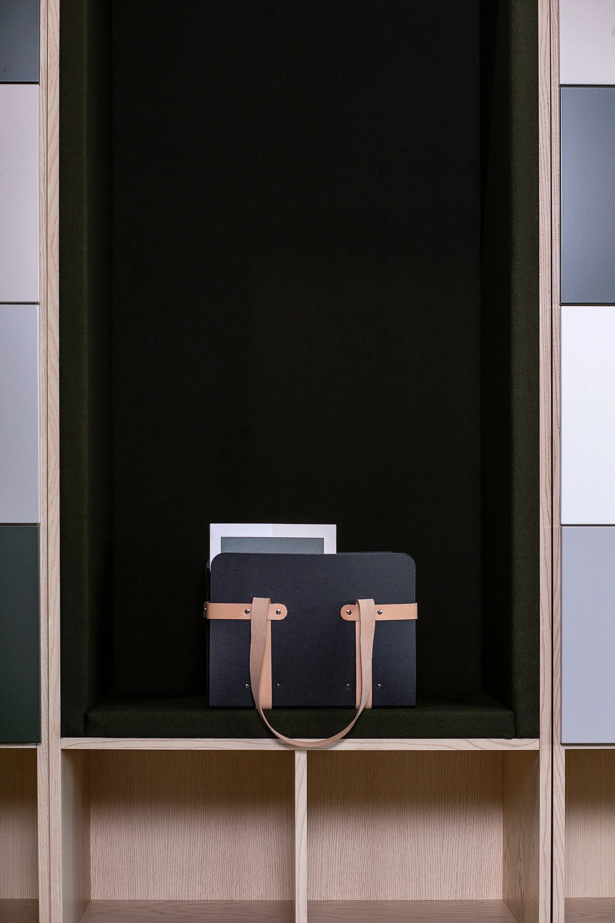 MIZETTO - Alster Folder Black/Natural