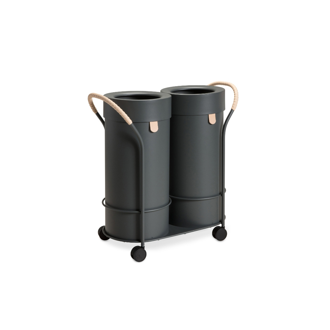 Bt L Set Anthracite/Trolley + 2 Pcs Bins