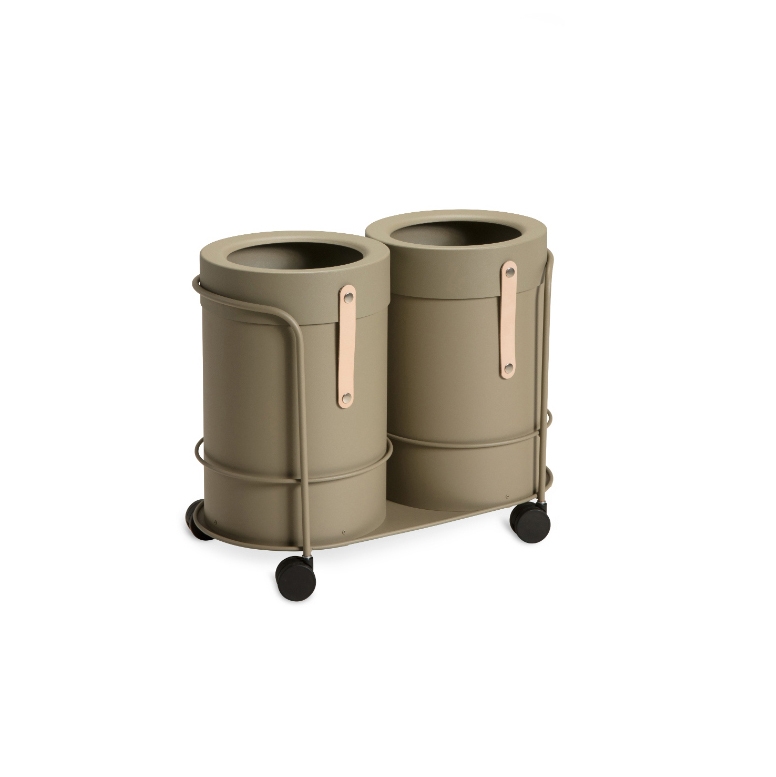 Bt S Set Olive/Trolley + 2 Pcs Bins