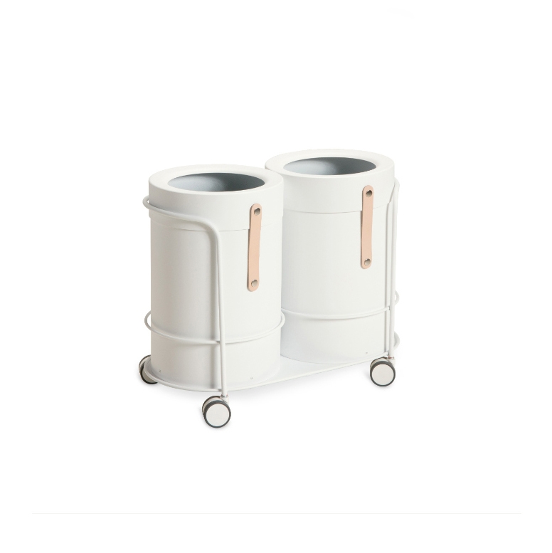 Bt S Set Signal White/Trolley + 2 Pcs Bins
