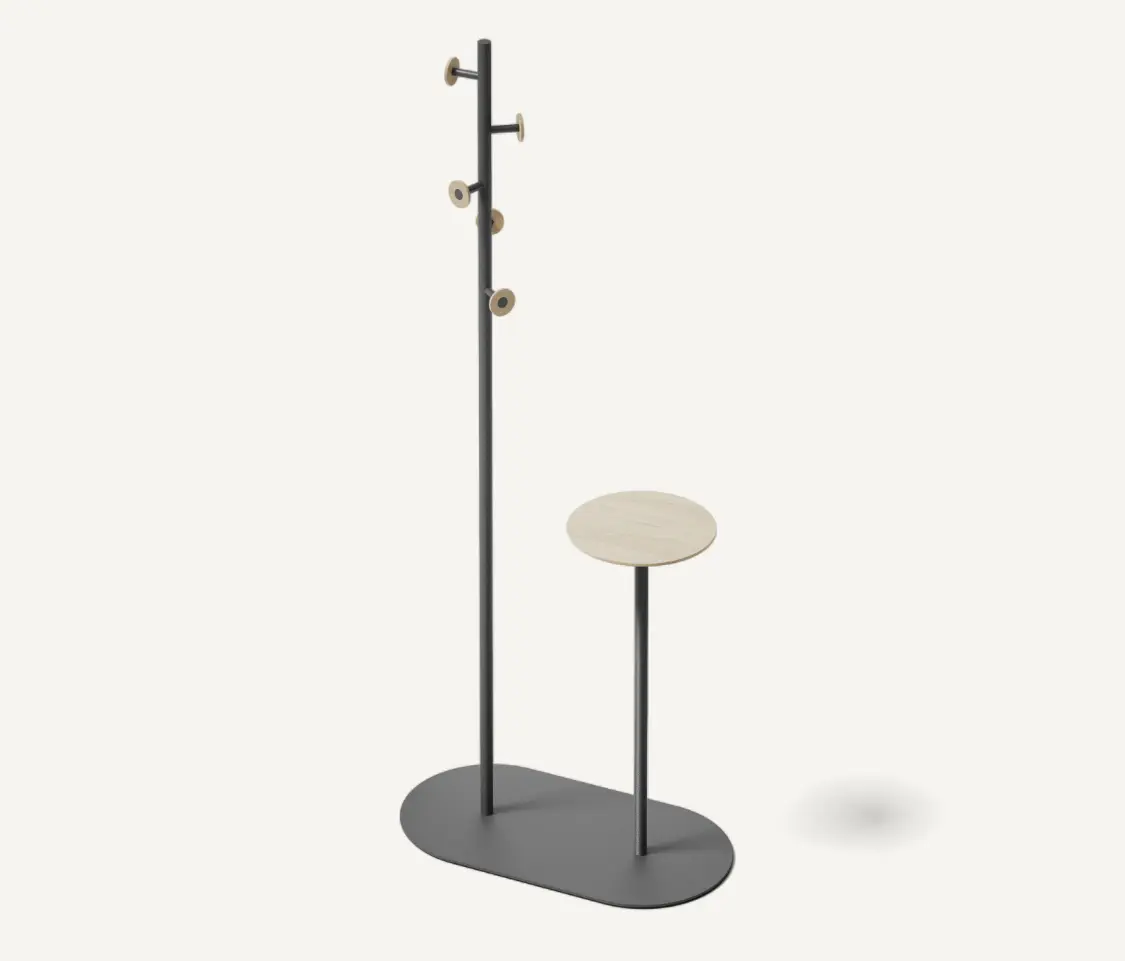 MIZETTO - Bloom Coat Rack Table Anthracite