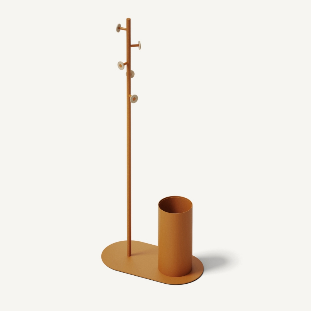 Bloom Floor Umbrella Deep Brown