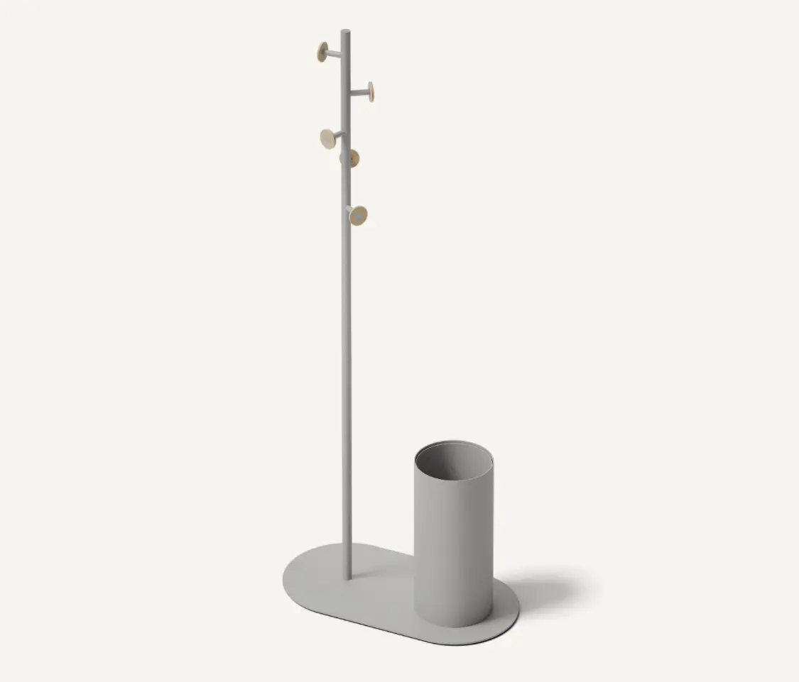 MIZETTO - Bloom Floor Umbrella Pale Grey