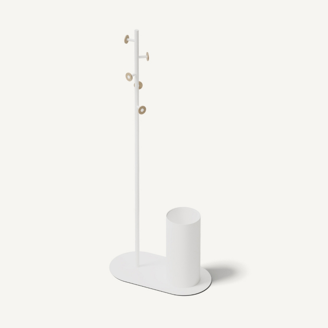 Bloom Floor Umbrella Signal White