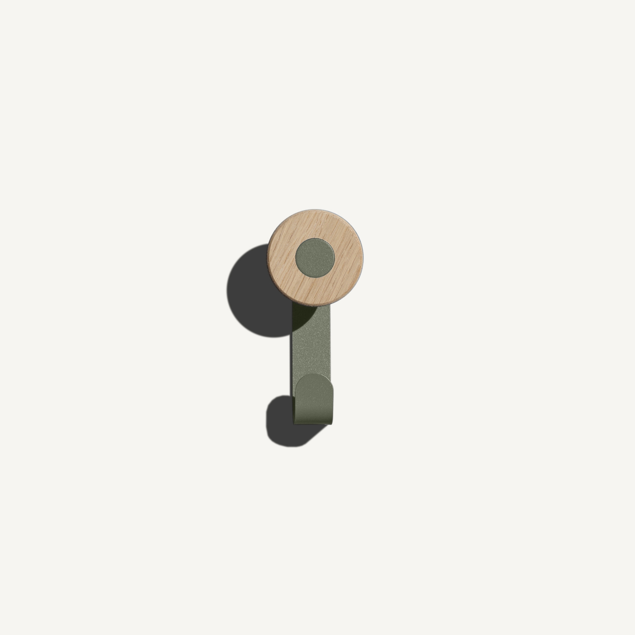 Bloom Wall Single Hook X5 Forest Green