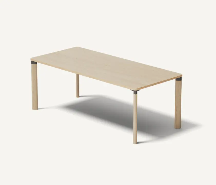 MIZETTO - Enfold Table Ash/Black