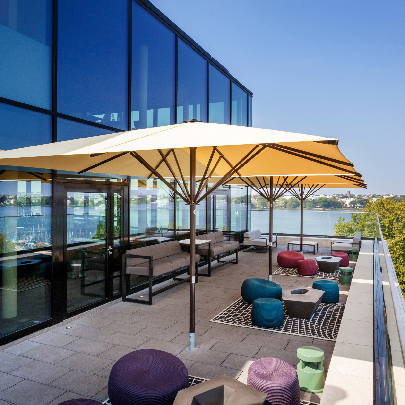 Display product SCHATTELLO / ALBATROS Parasol from manufacturer Schenker Storen AG