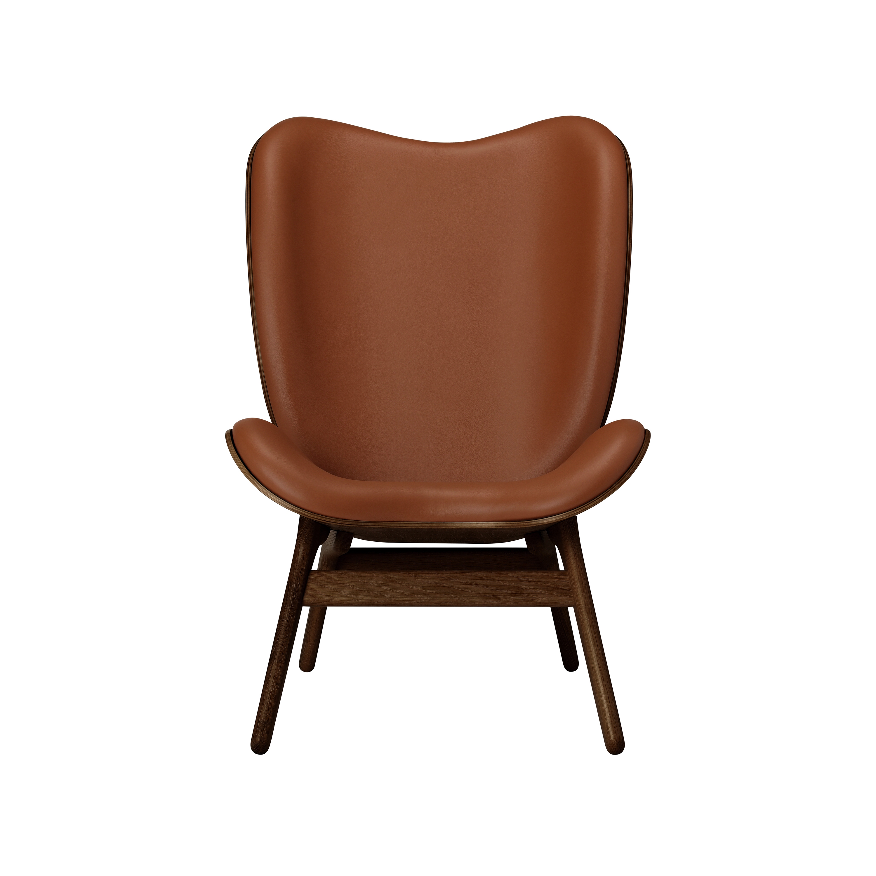 Produkt A Conversation Piece | tall chair, dark oak, hope leather, cognac des Herstellers UMAGE anzeigen