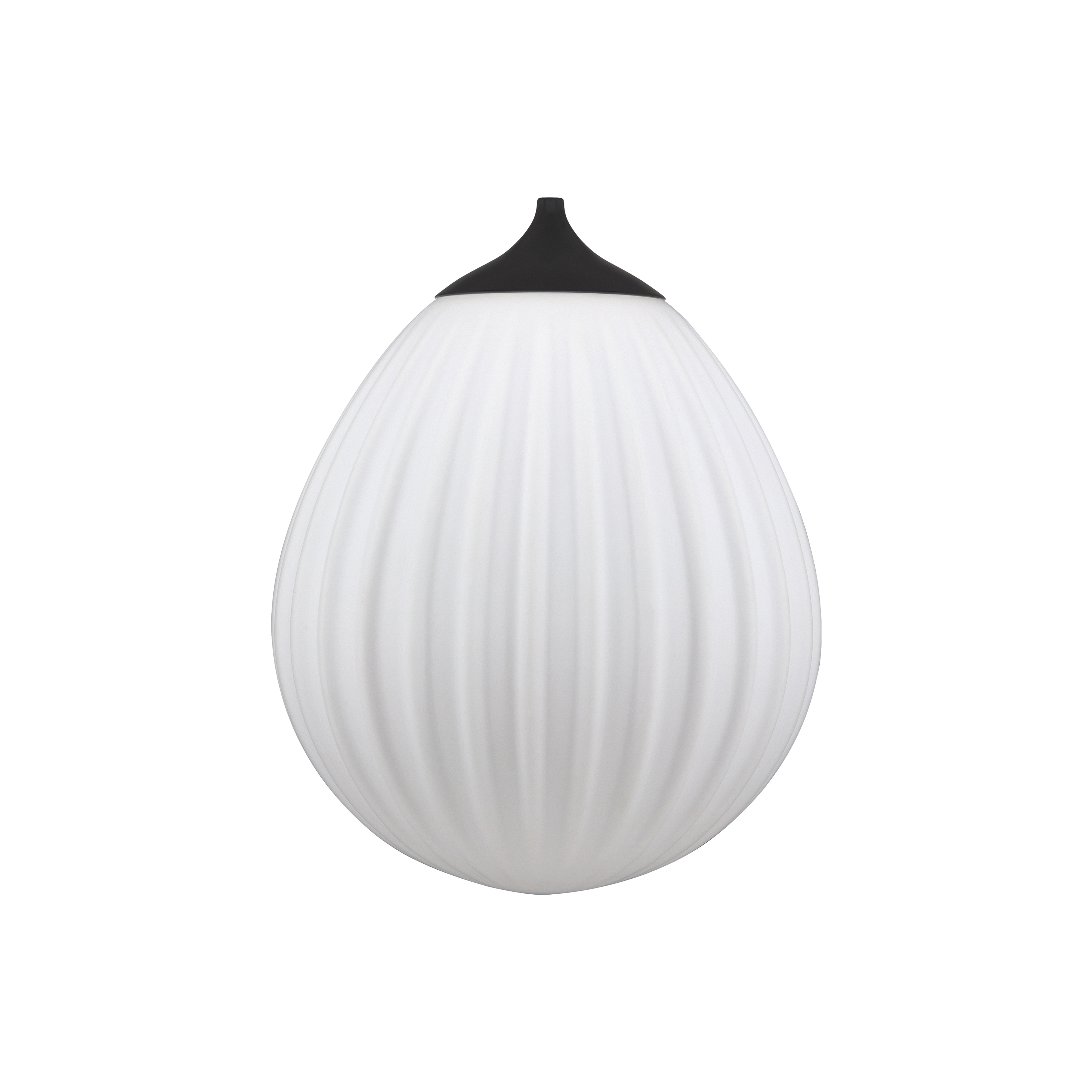 Around The World | medium lamp + Pendant Top Cover, black