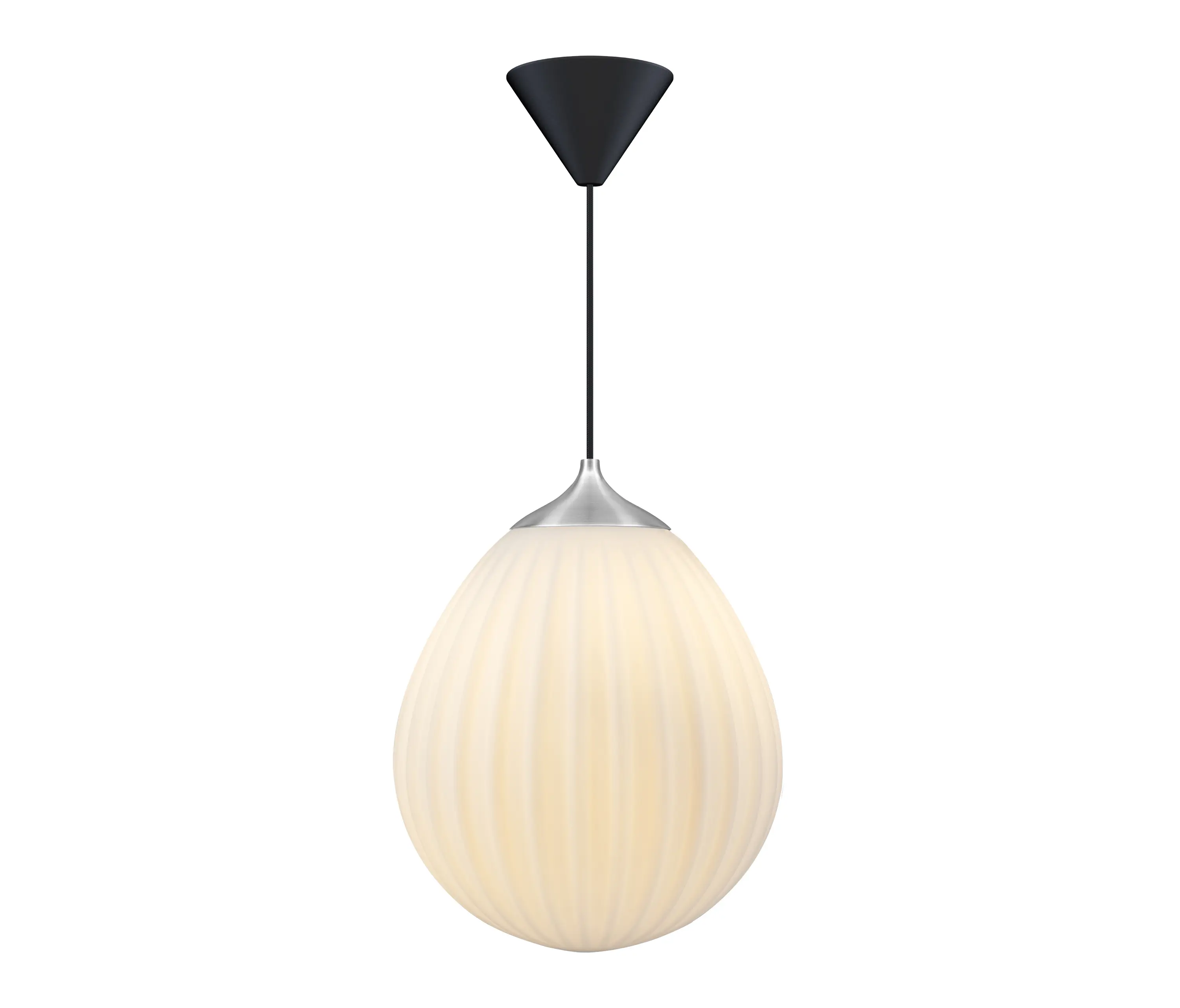 UMAGE - Around The World | medium lamp + Pendant Top Cover, brushed steel