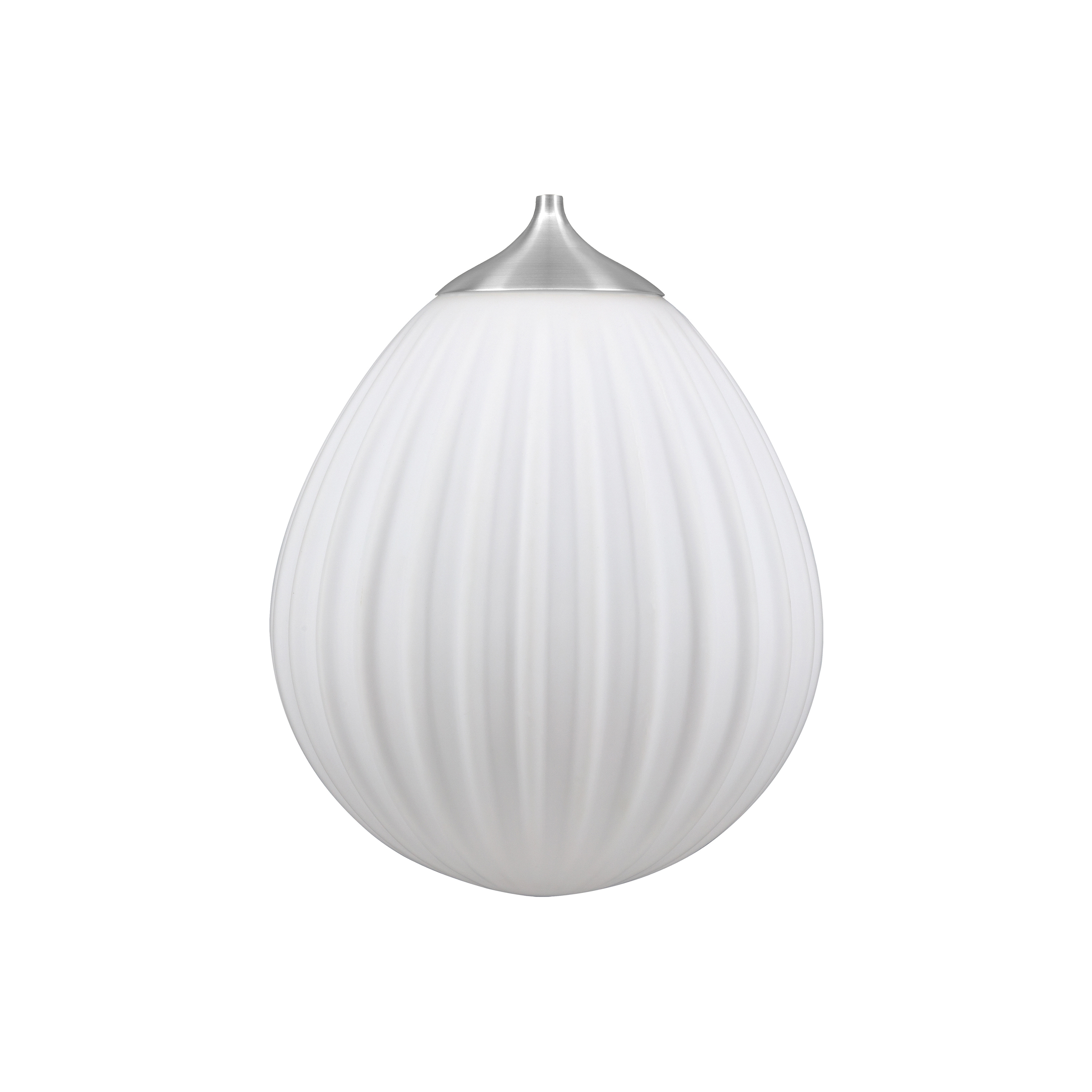 Around The World | medium lamp + Pendant Top Cover, brushed steel