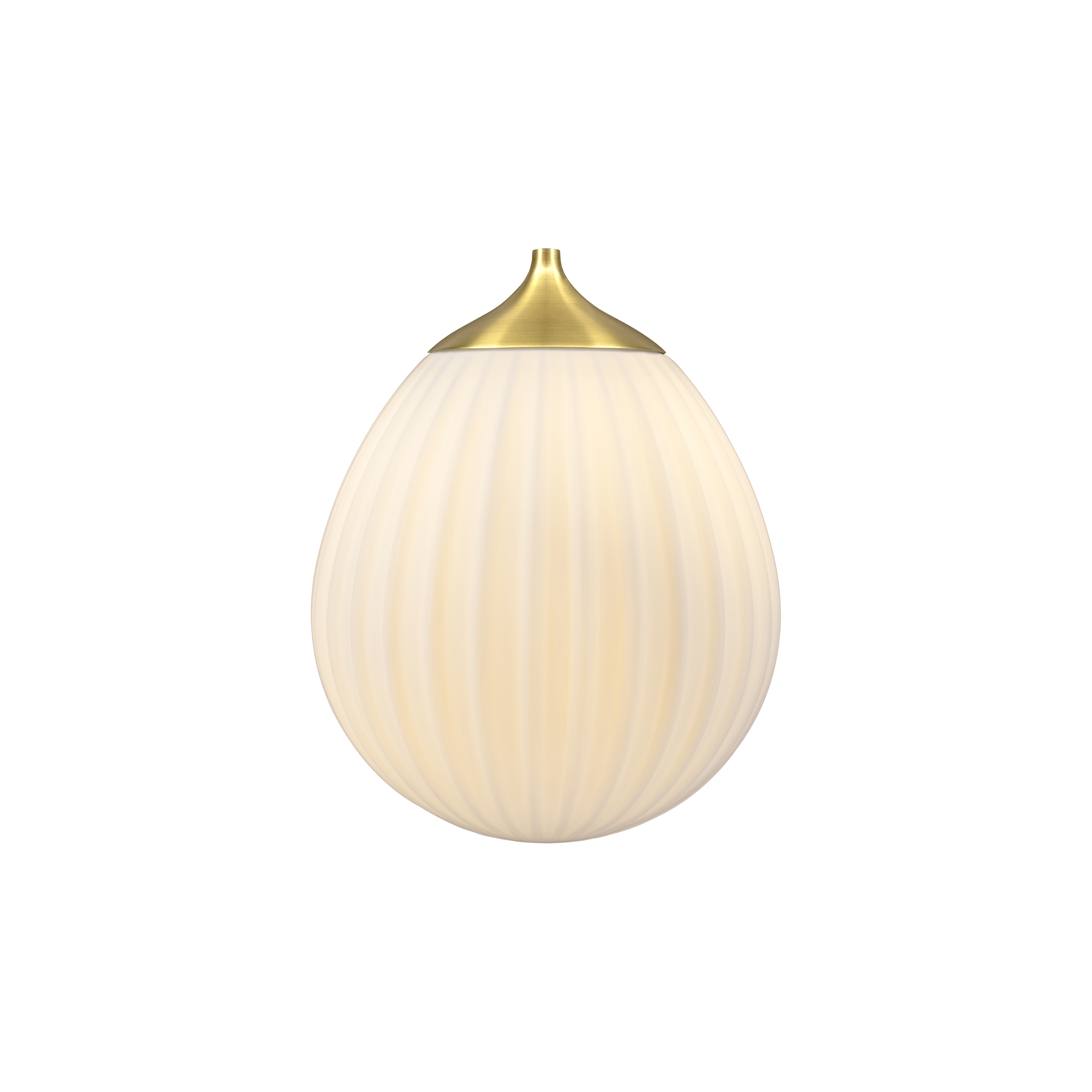 Around The World | mini lampshade + Pendant Top Cover, brushed brass