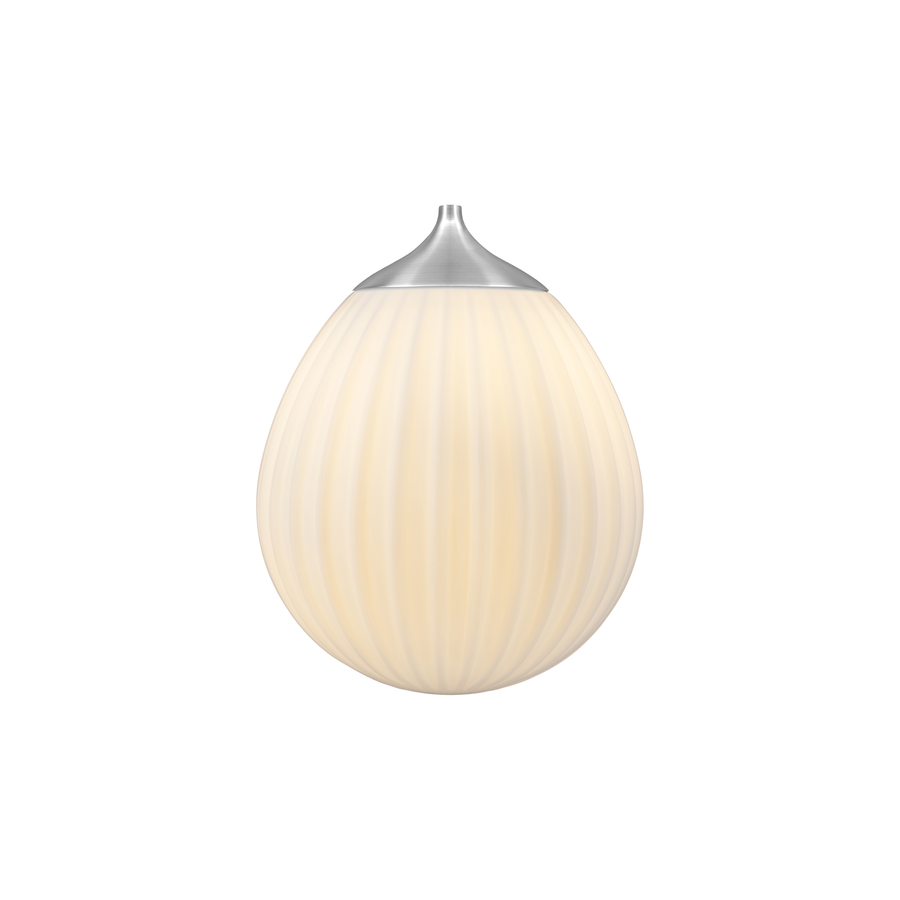 Around The World | mini lampshade + Pendant Top Cover, brushed steel