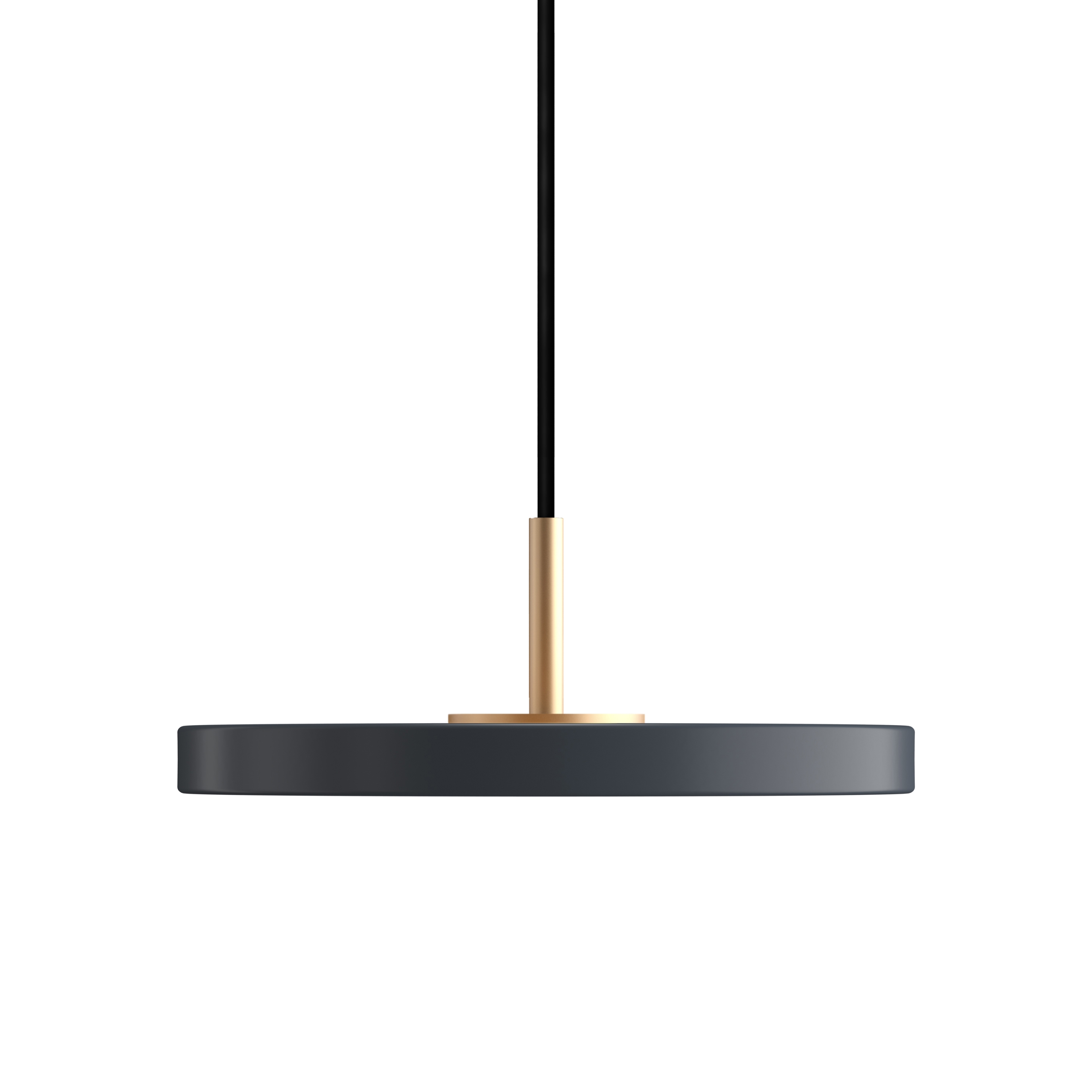 Asteria | pendant lamp, micro, anthracite, brass