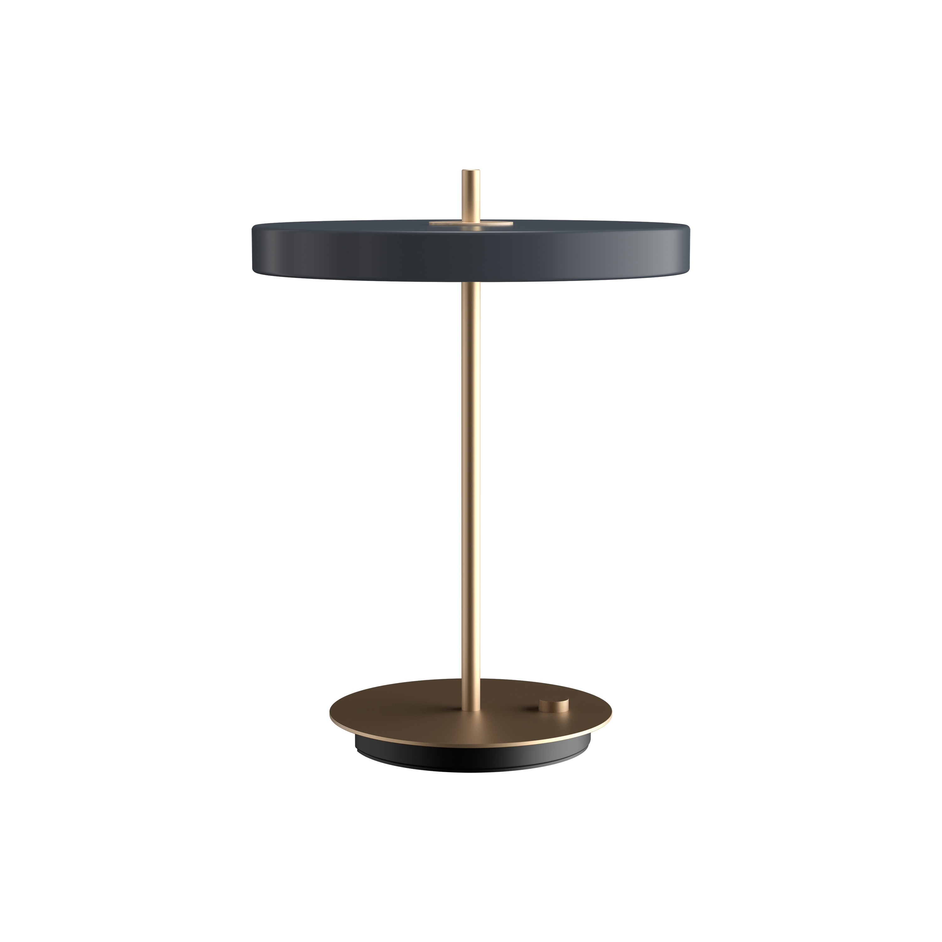 Asteria | table lamp, anthracite grey, brass