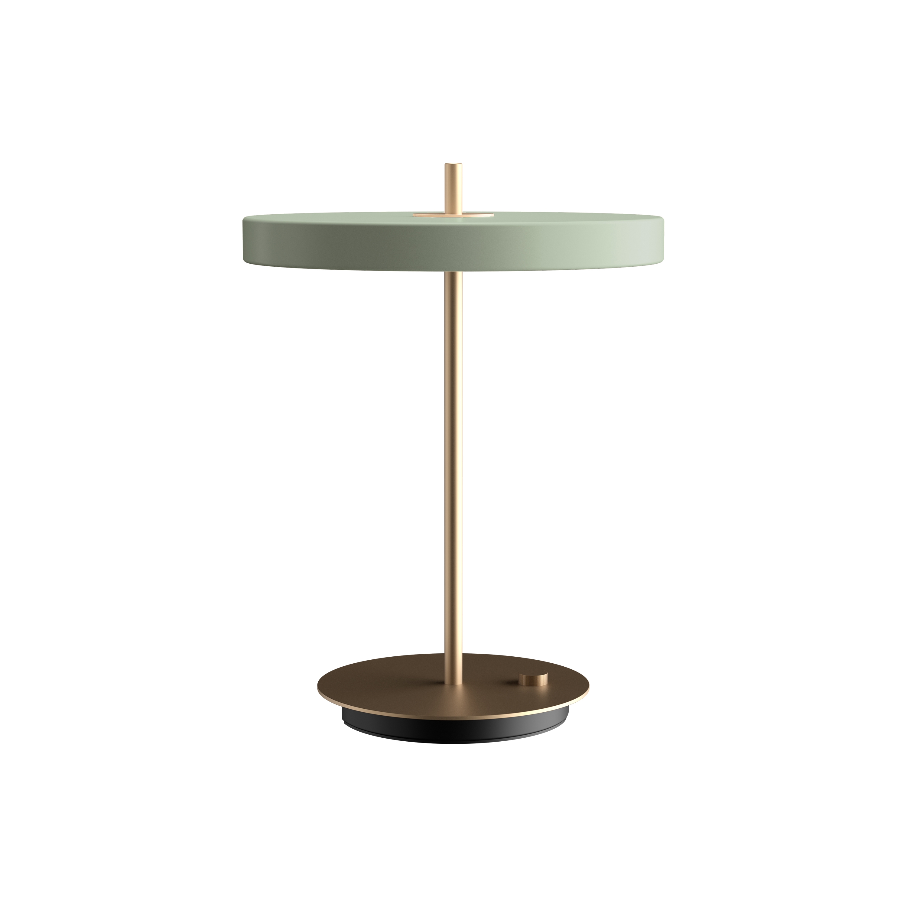 Asteria | table lamp, nuance olive, brass
