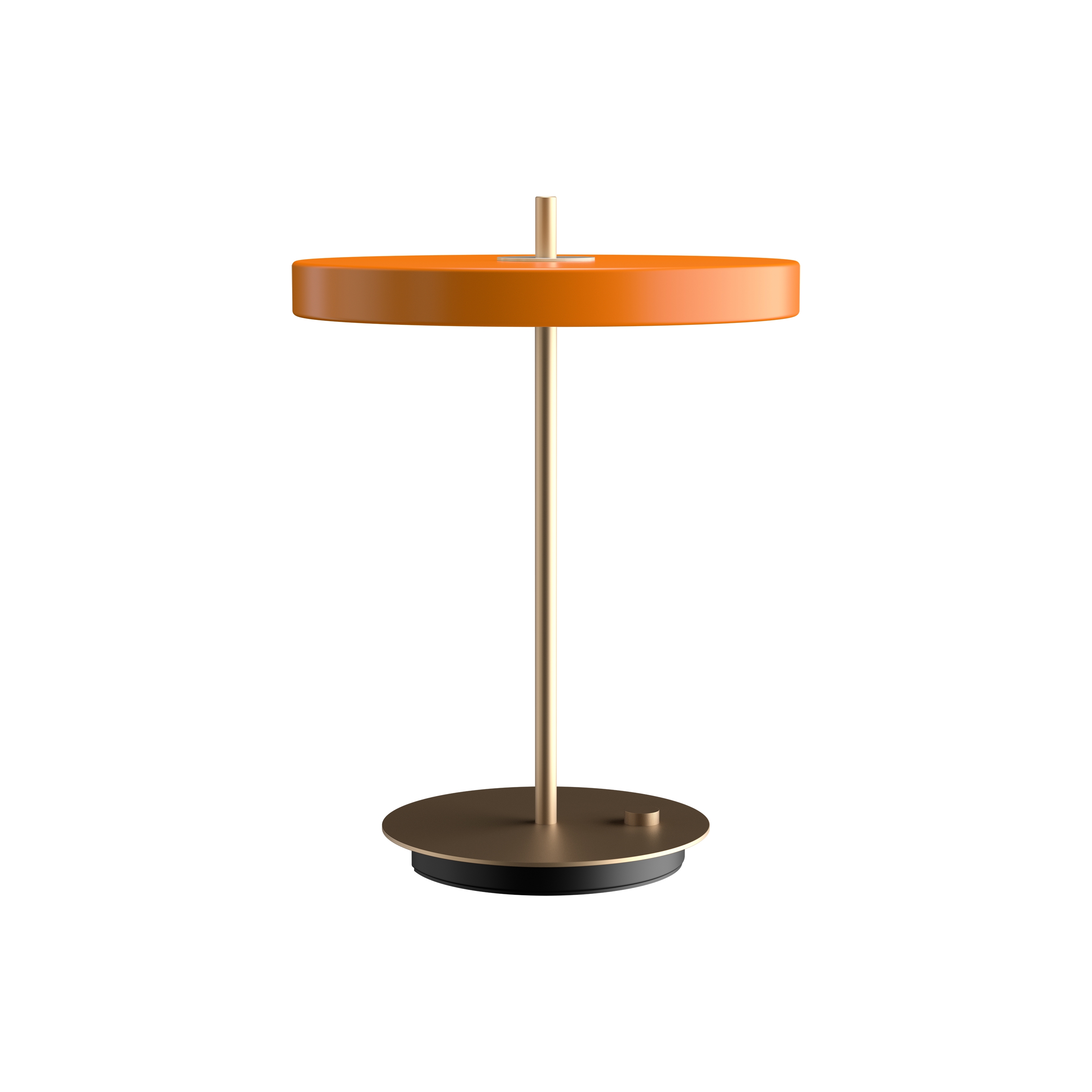 Asteria | table lamp, nuance orange, brass