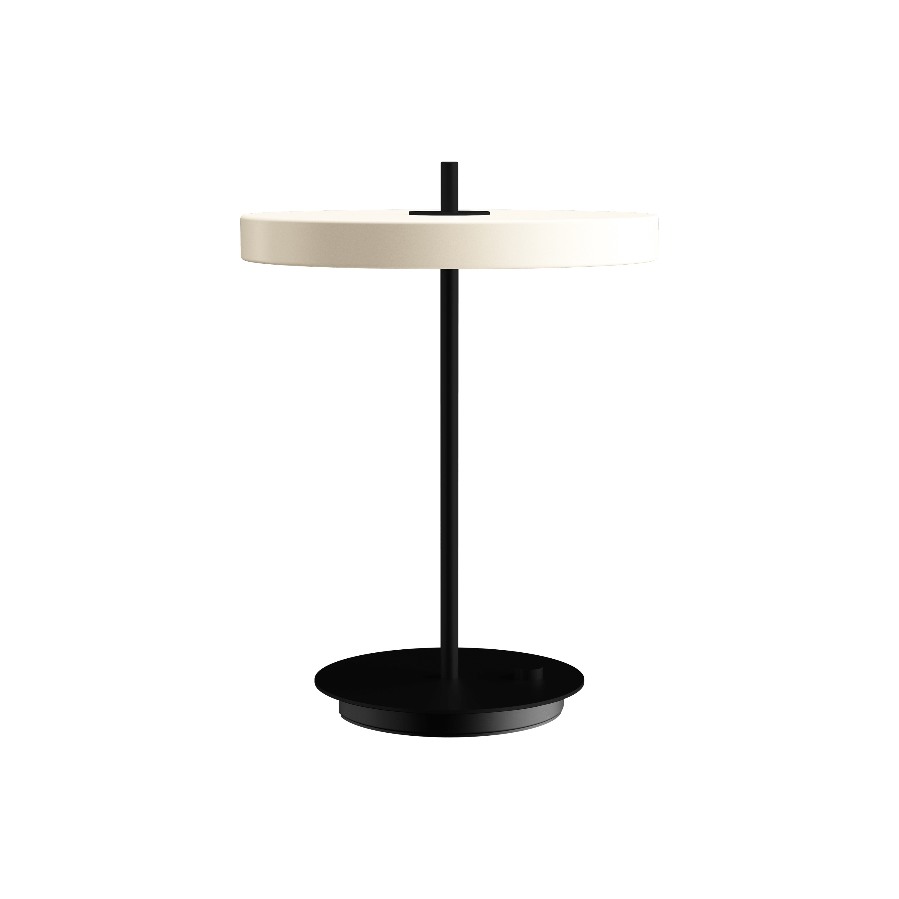 Asteria | table lamp, pearl white, brass